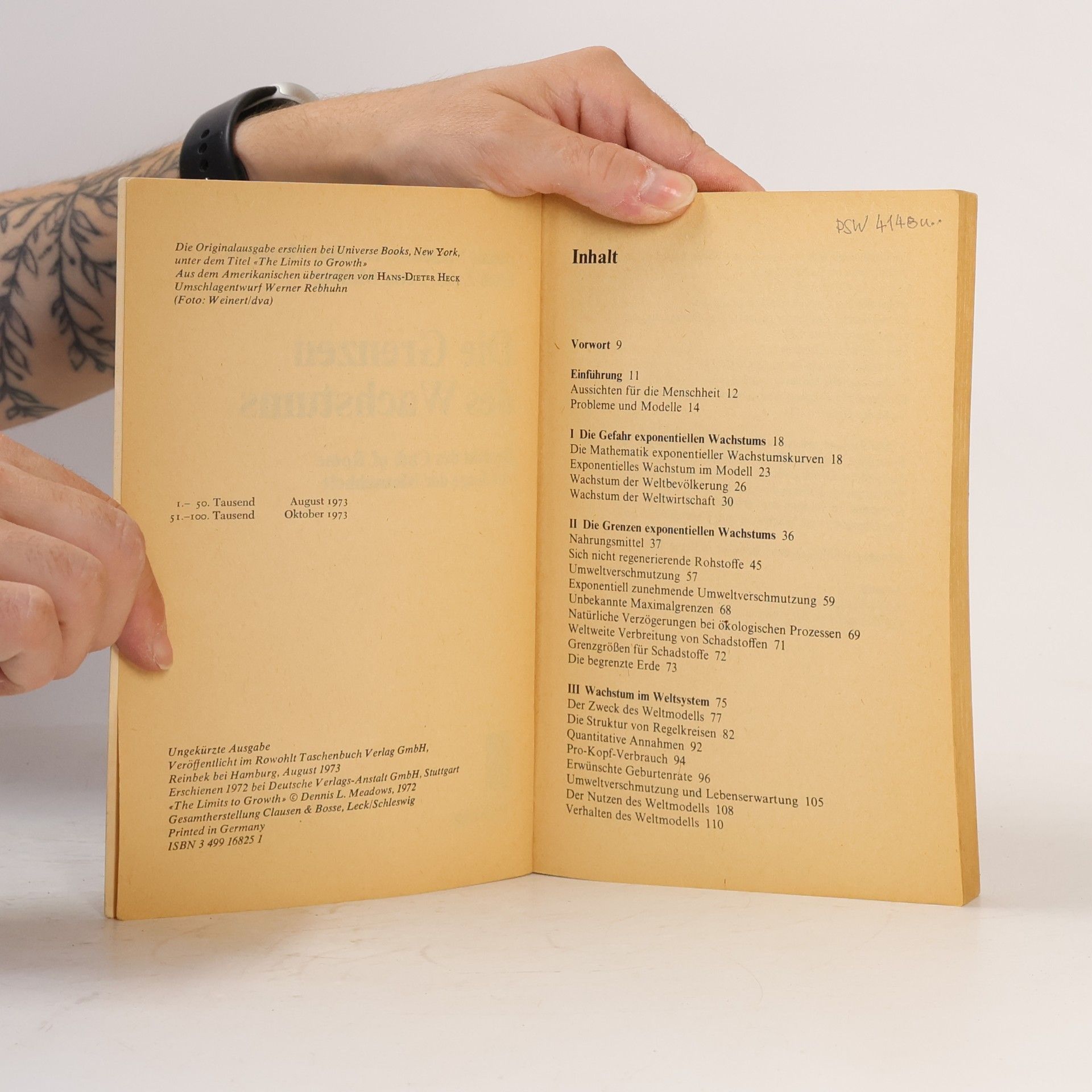 Dennis L. Meadows Die Grenzen des Wachstums