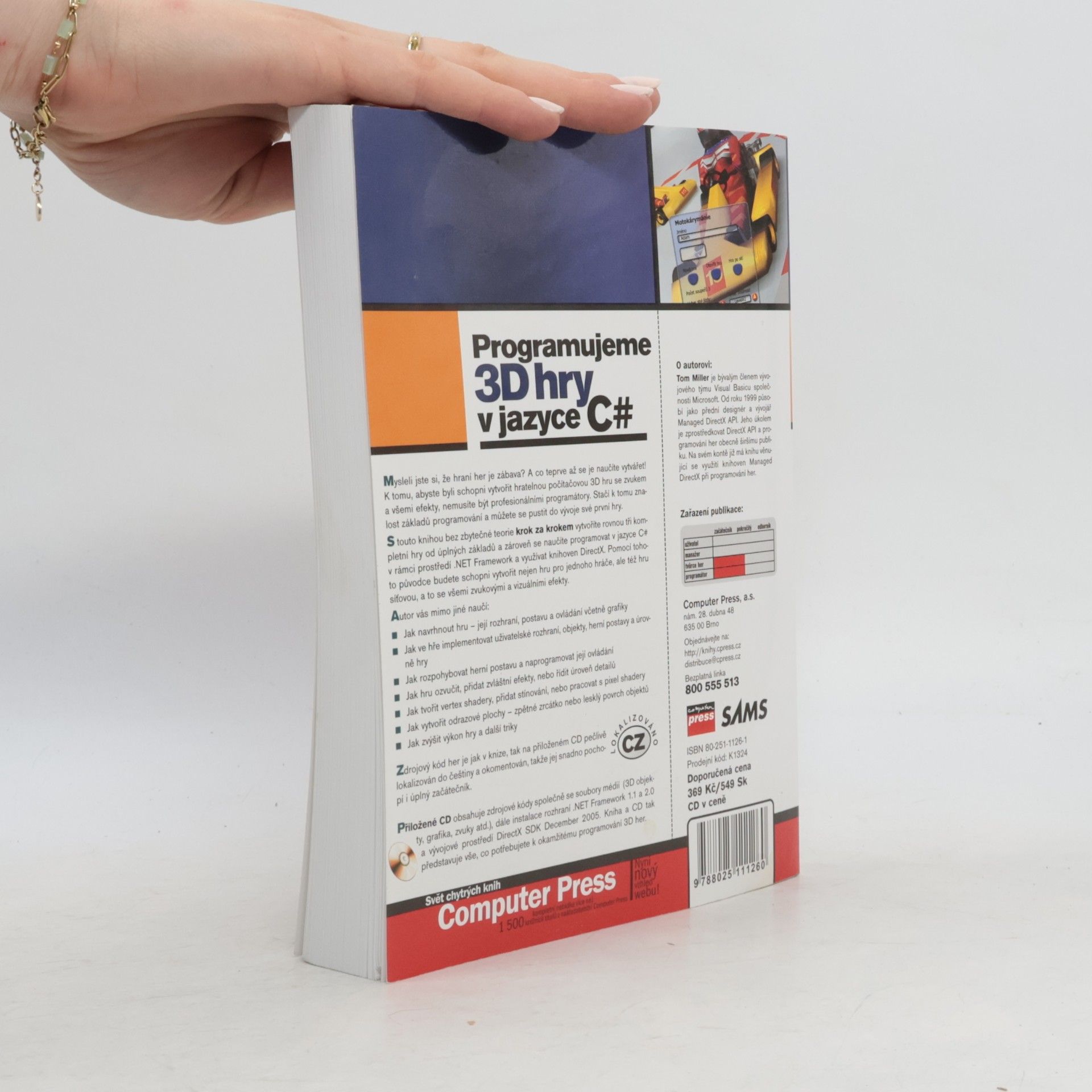 Tom Miller Programujeme 3D hry v jazyce C#