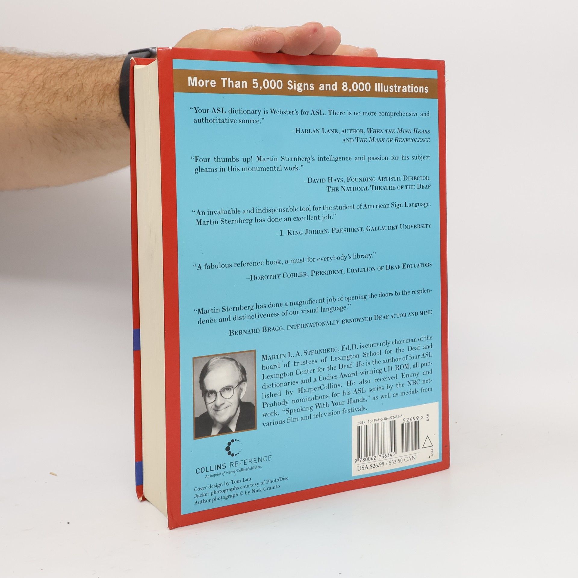 Martin L. A. Sternberg American Sign Language Dictionary