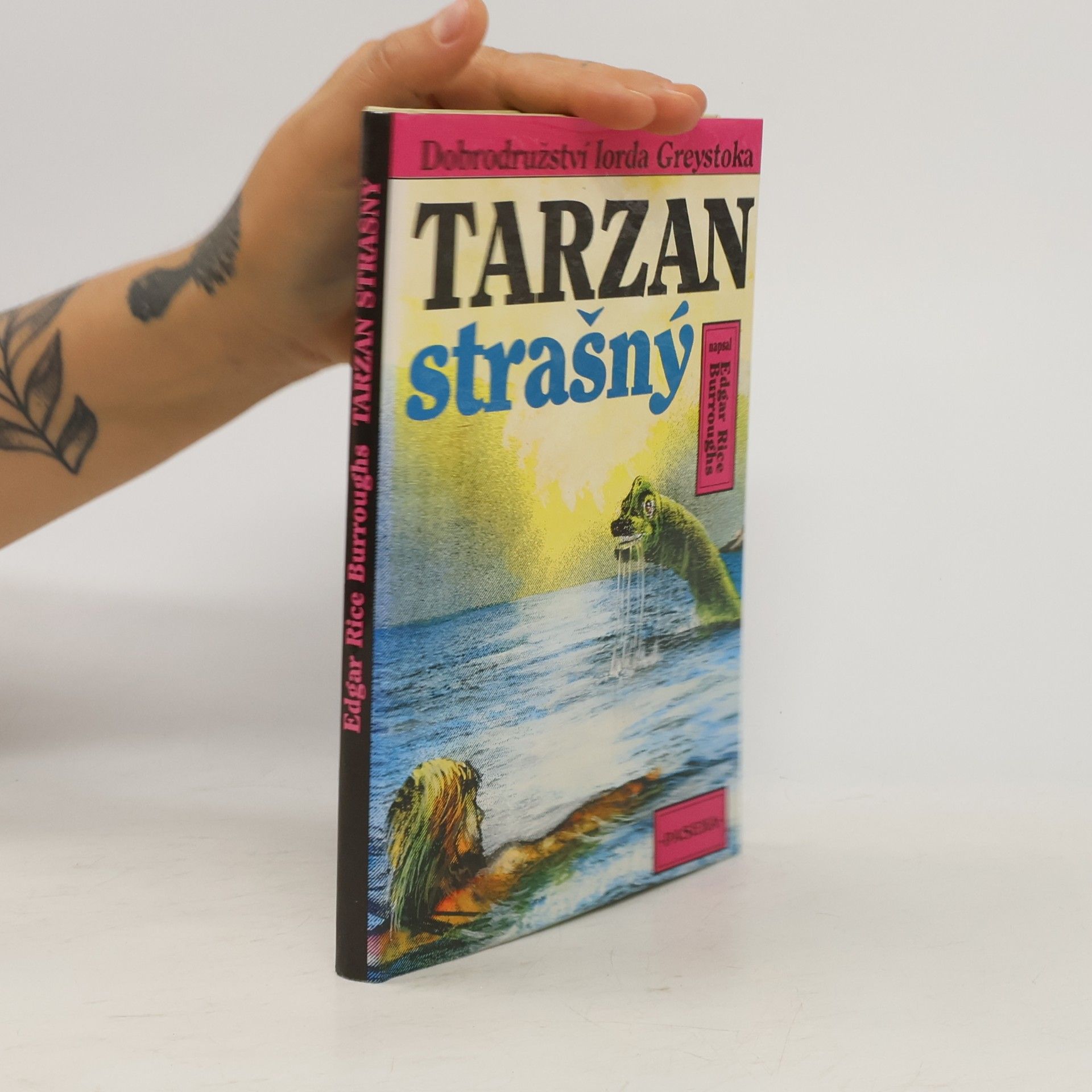 Edgar Rice Burrroughs Tarzan strašný