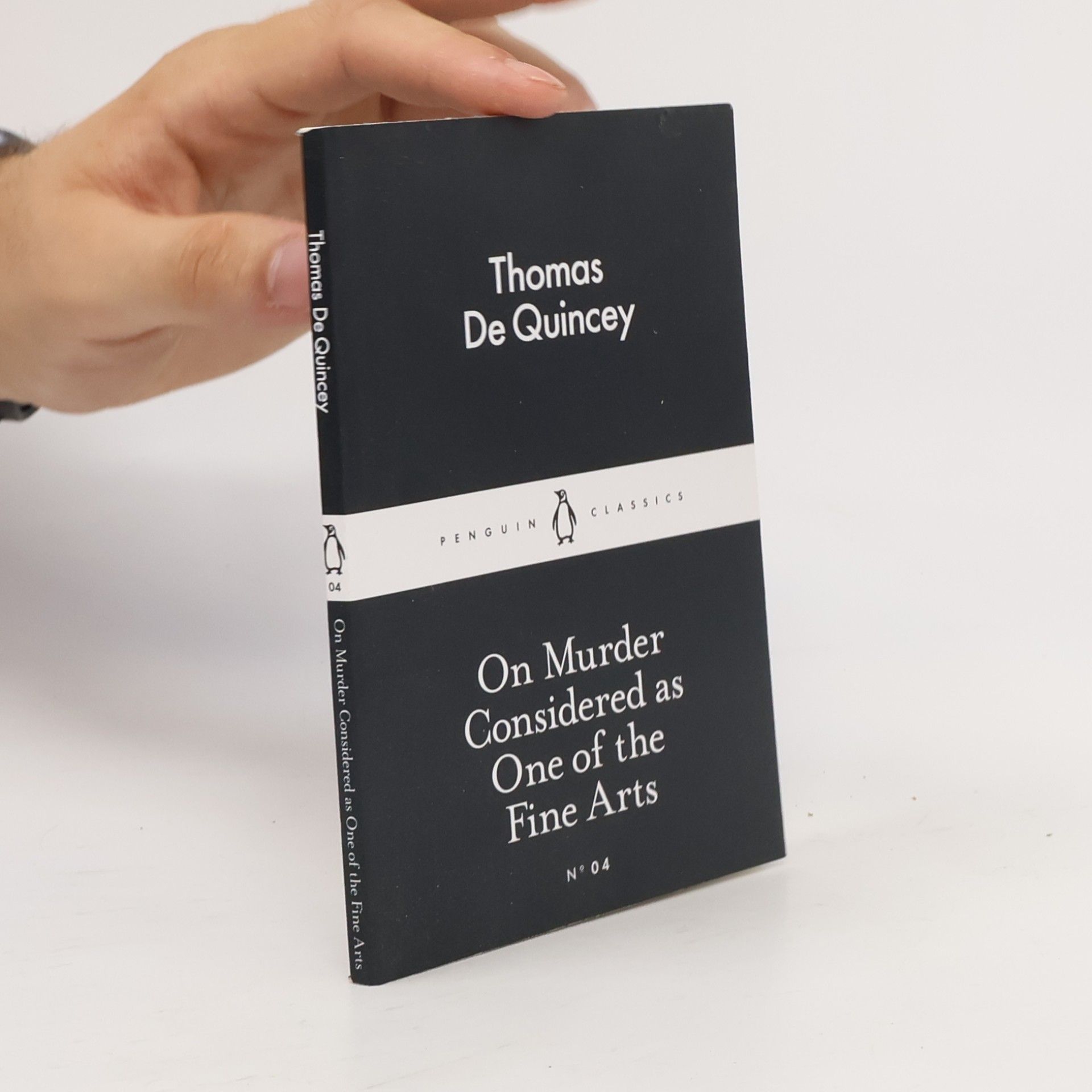 Thomas De Quincey On Murder Considered as One of the Fine Arts