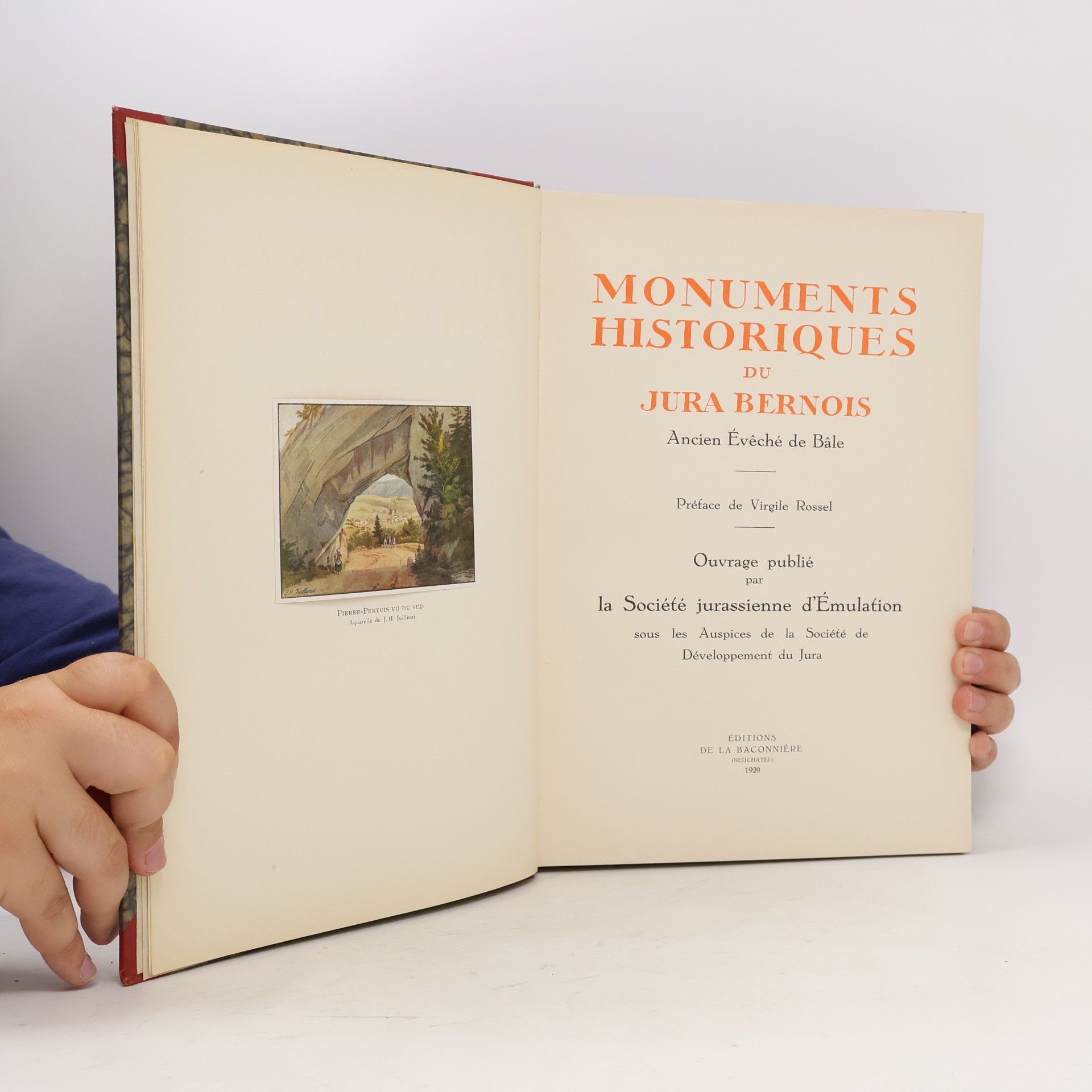 Autores varios Monuments historiques du Jura Bernois