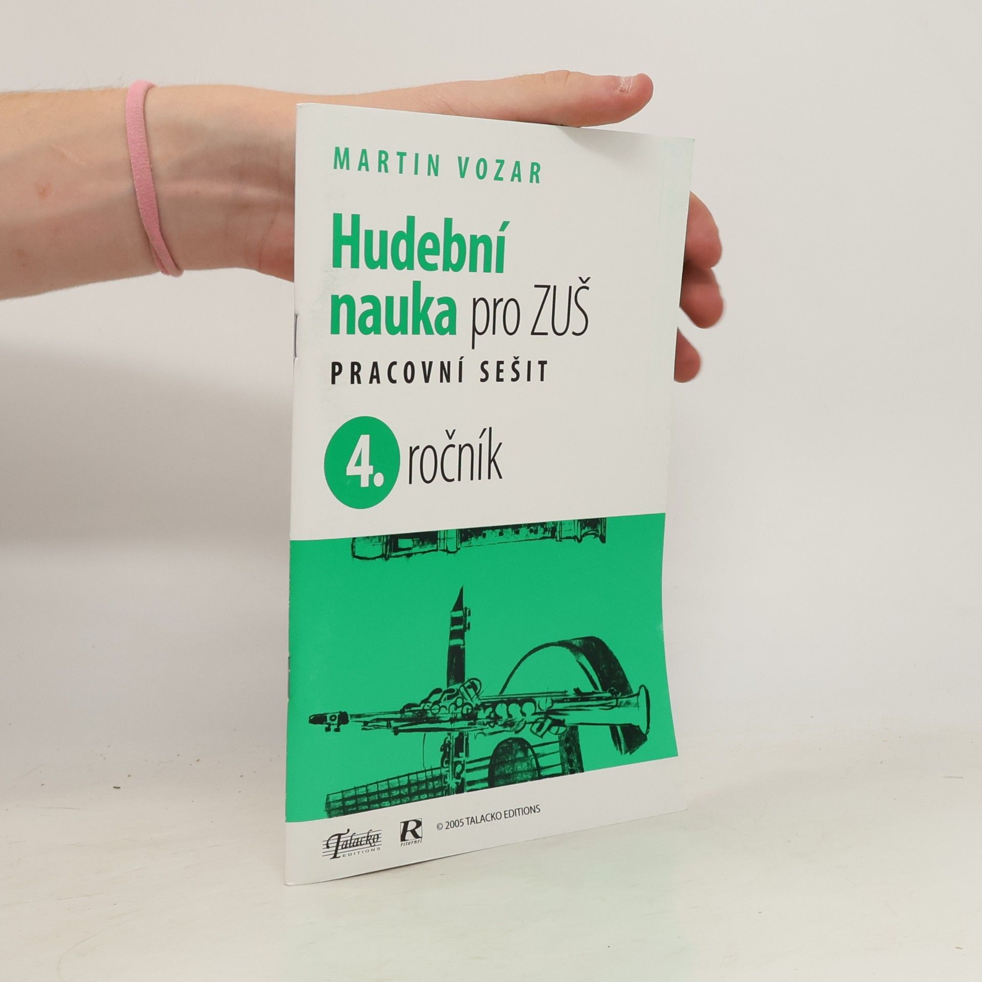 Martin Vozar Hudební nauka pro ZUŠ. 4. ročník. Pracovní sešit