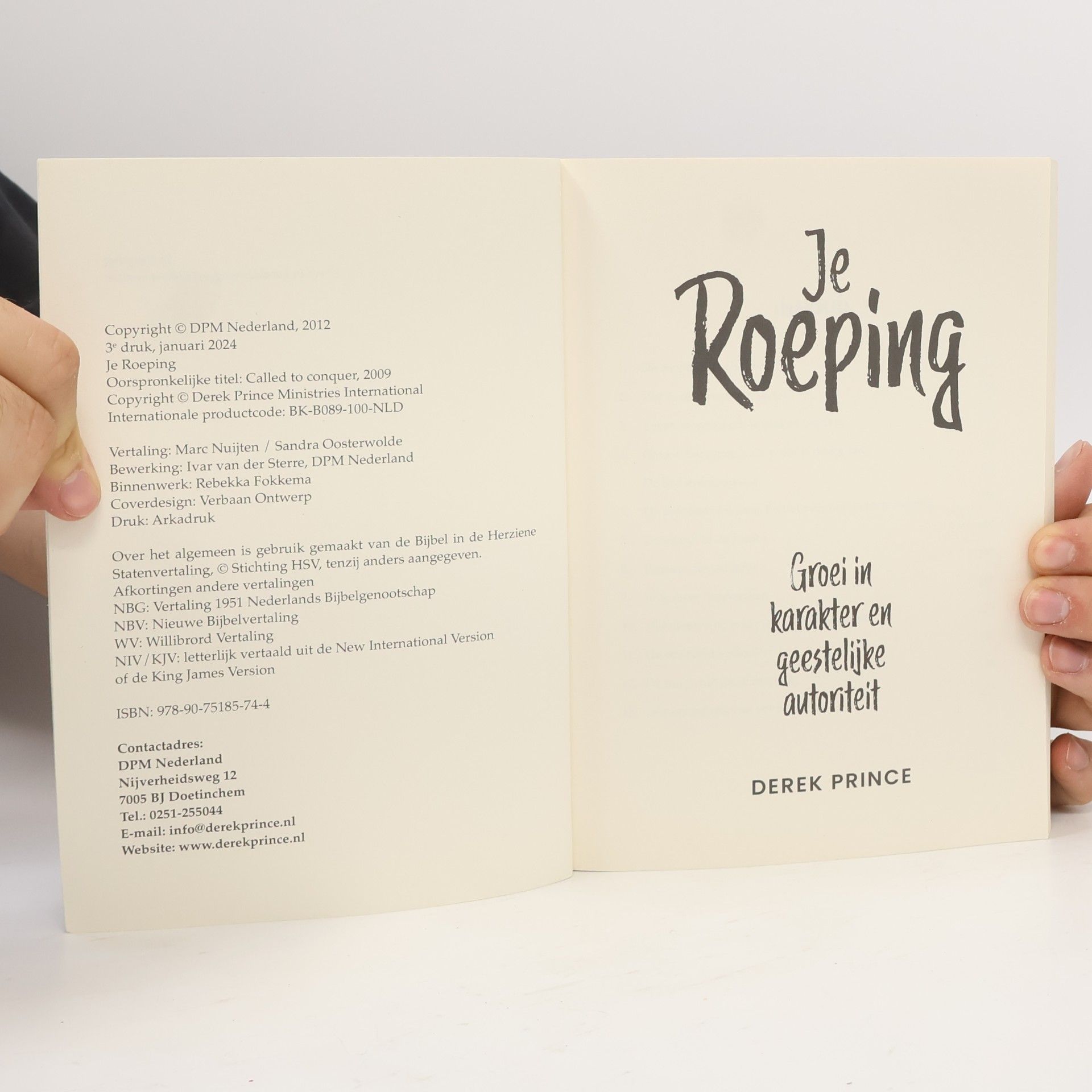 Derek Prince Je Roeping