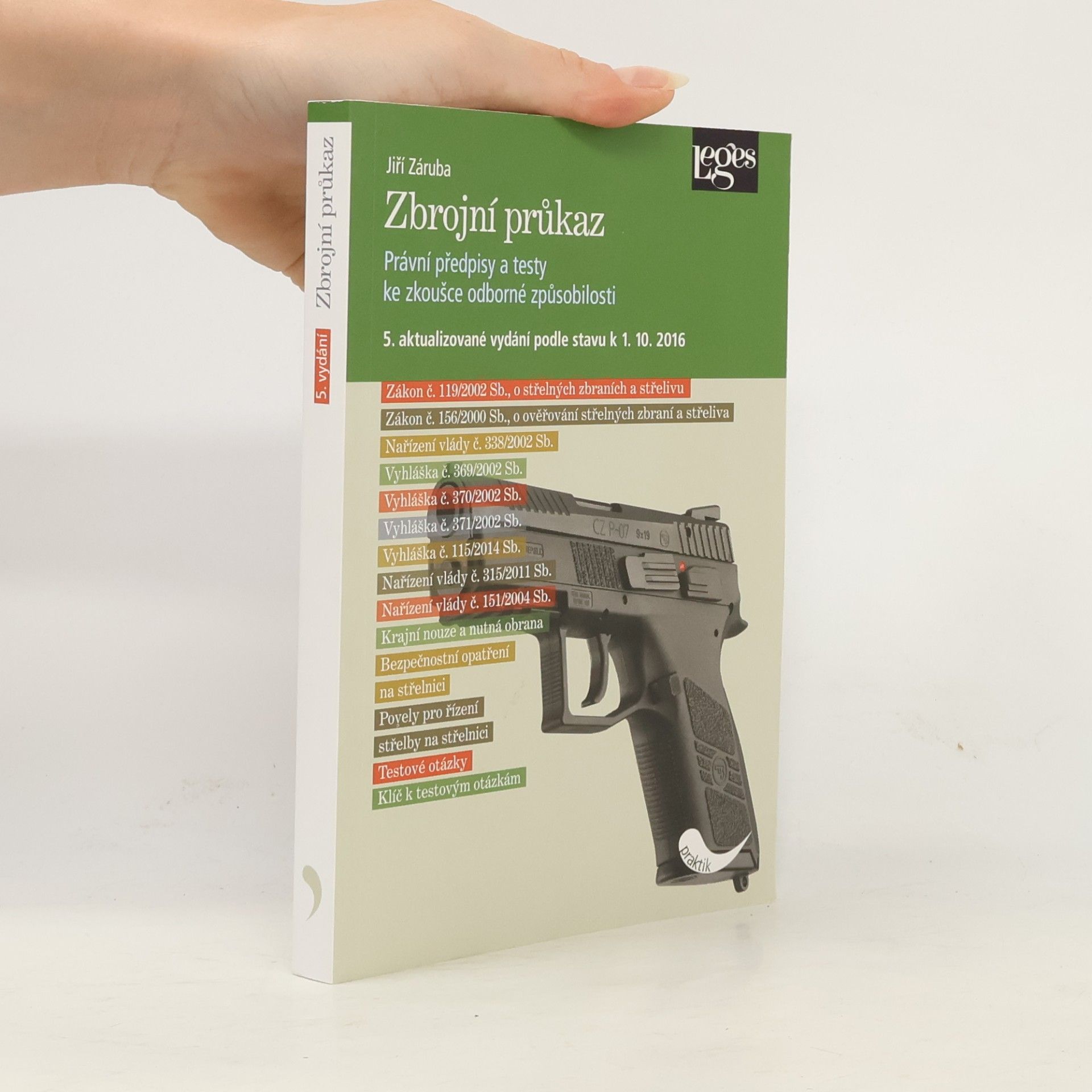Jiří Záruba Zbrojní průkaz