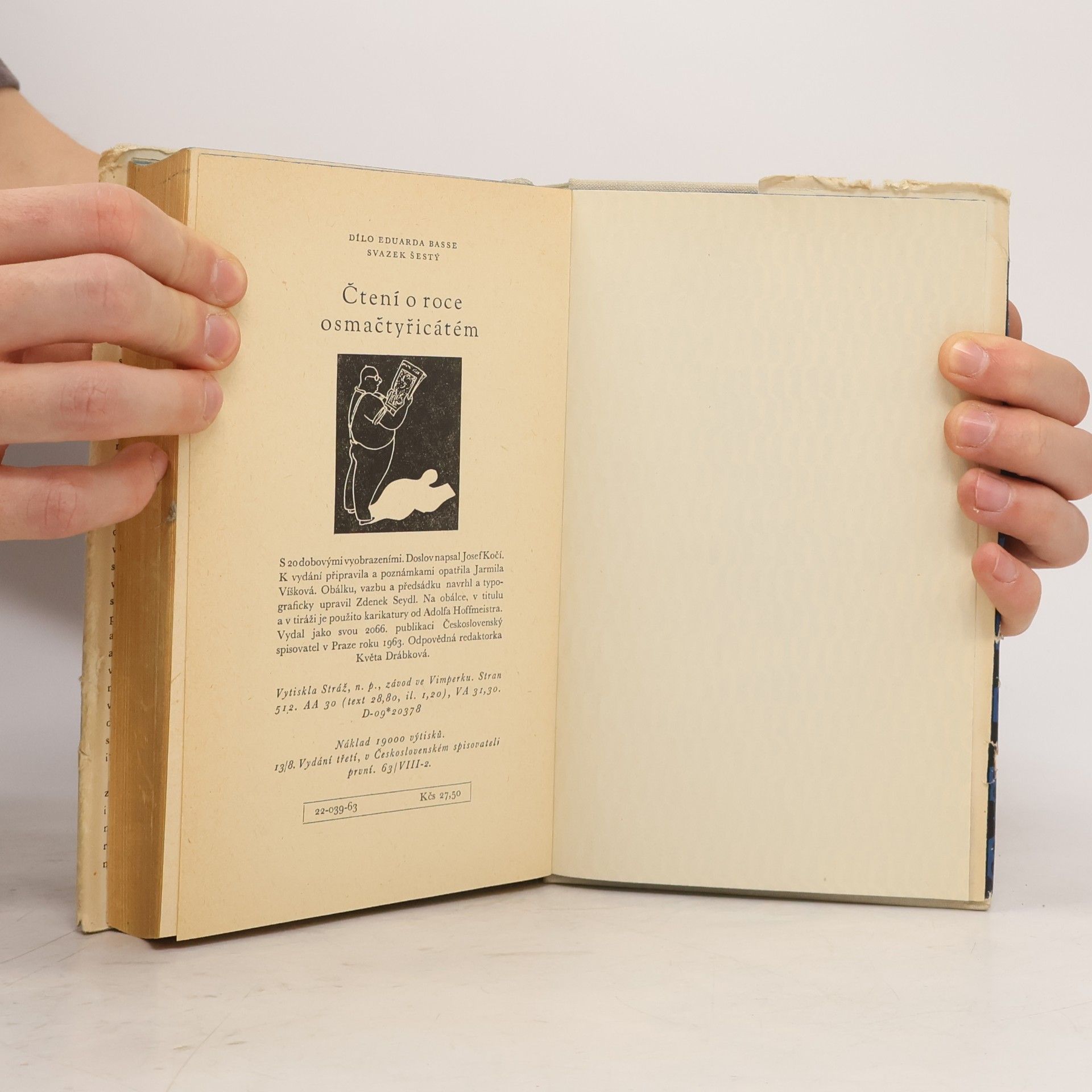 Eduard Bass Čtení o roce osmačtyřicátém