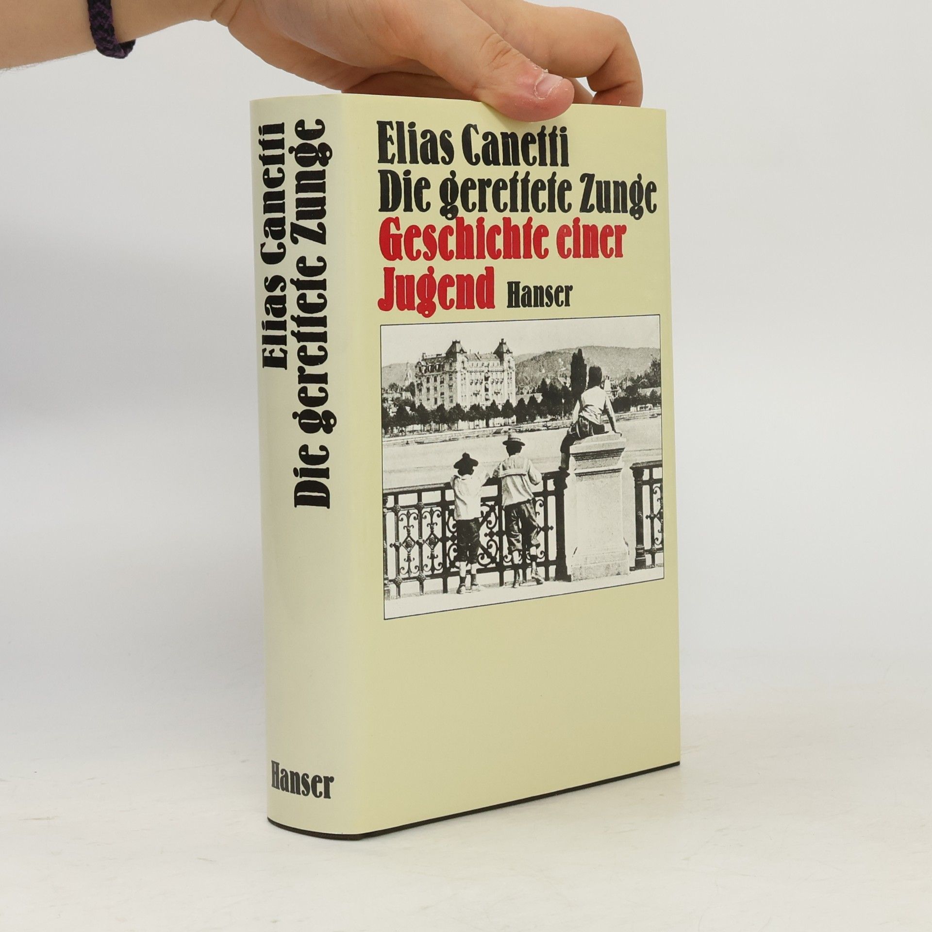 Elias Canetti Die gerettete Zunge