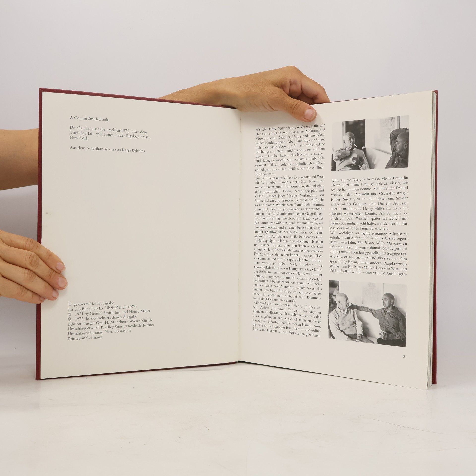 Henry Miller Mein Leben und meine Welt