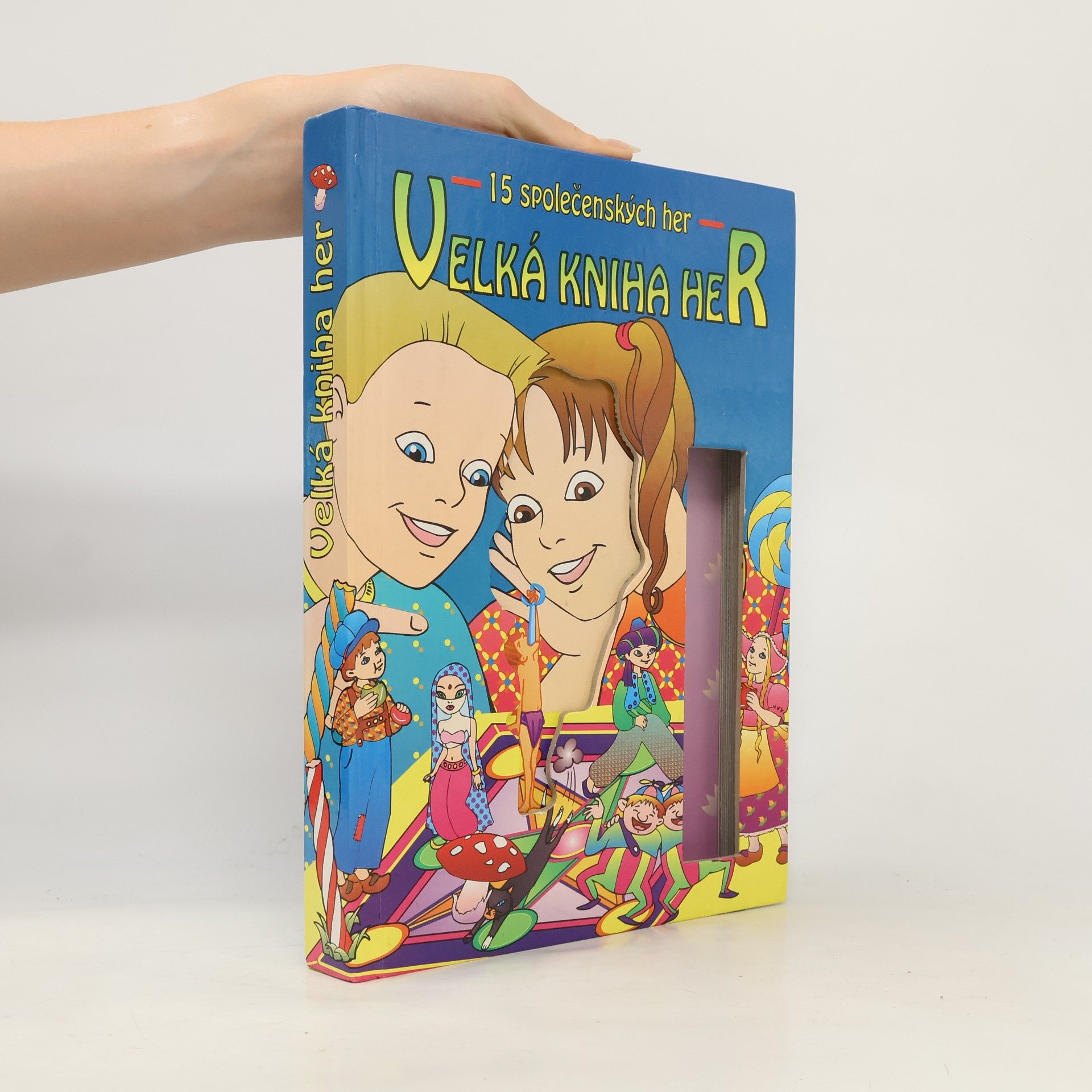 Autores varios Velká kniha her 15 společenských her