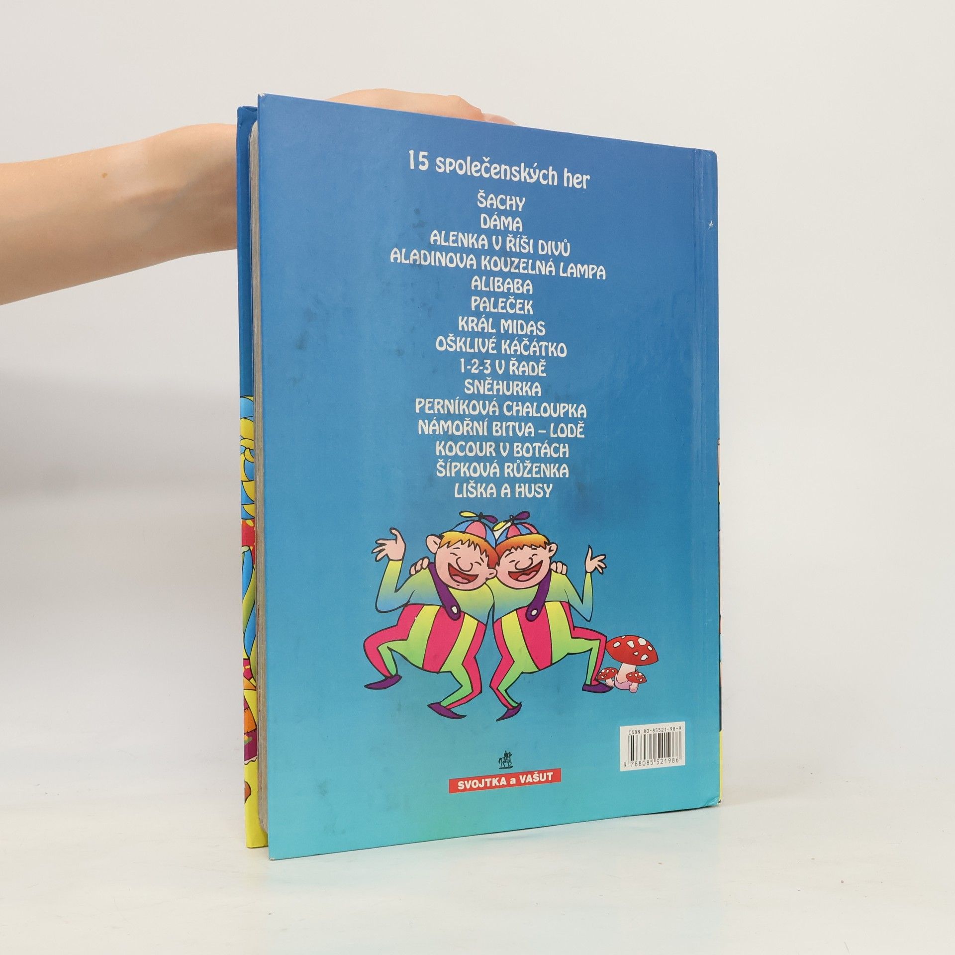 Autores varios Velká kniha her 15 společenských her