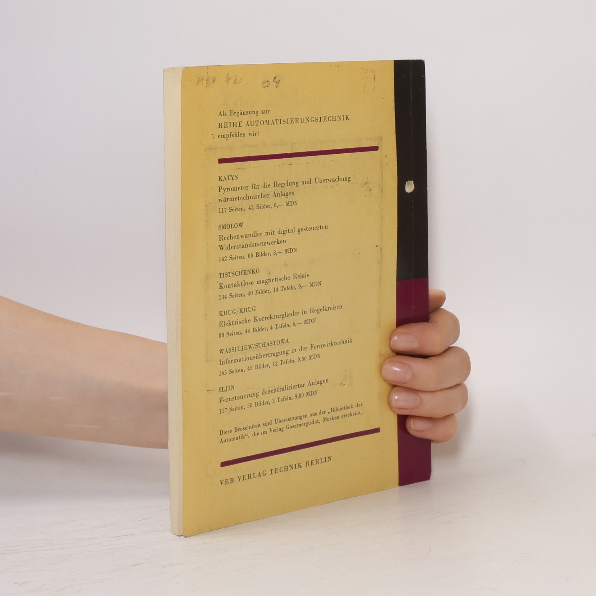 Autorenkollektiv Grundzüge des Frequenzkennlinienverfahrens