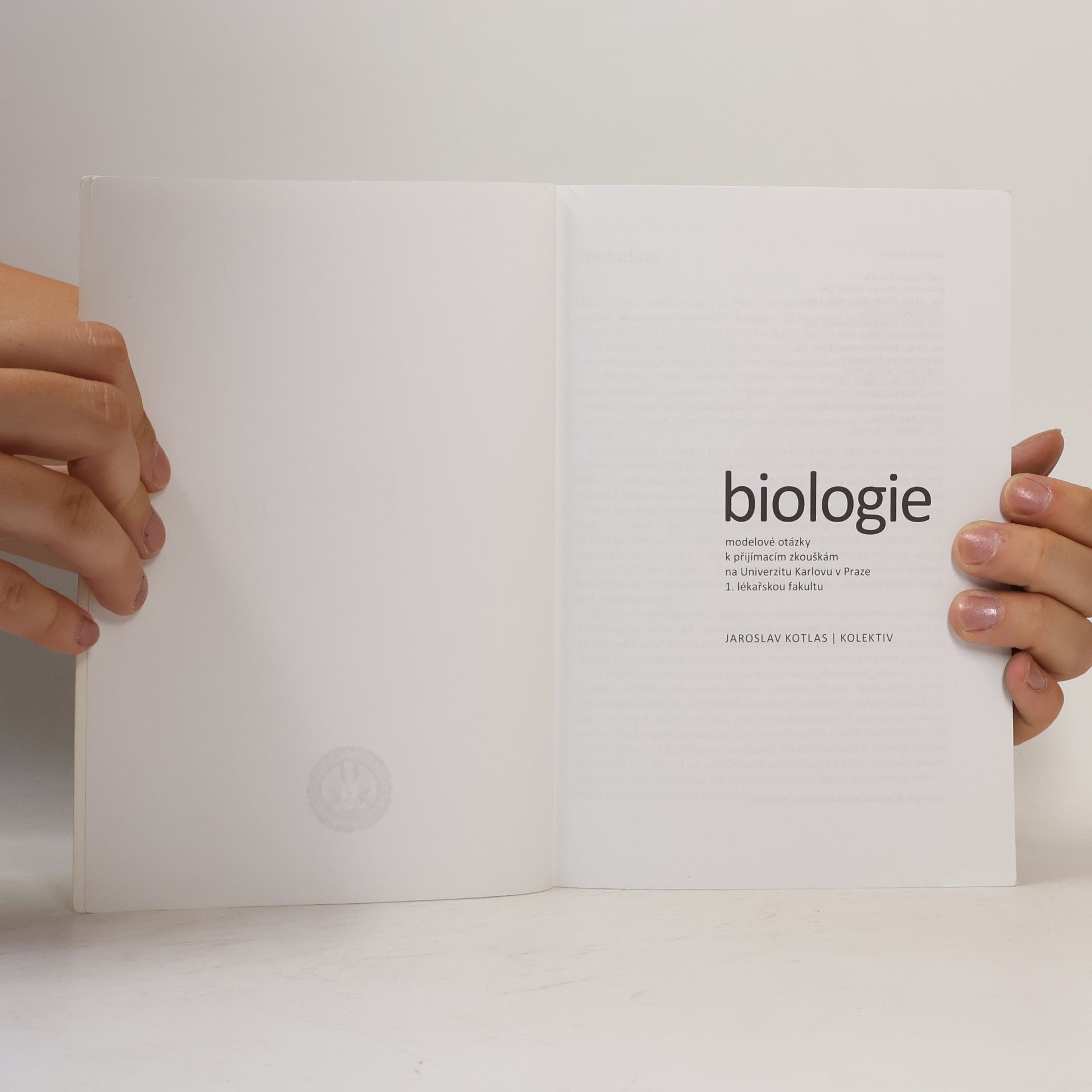 Jaroslav Kotlas Biologie