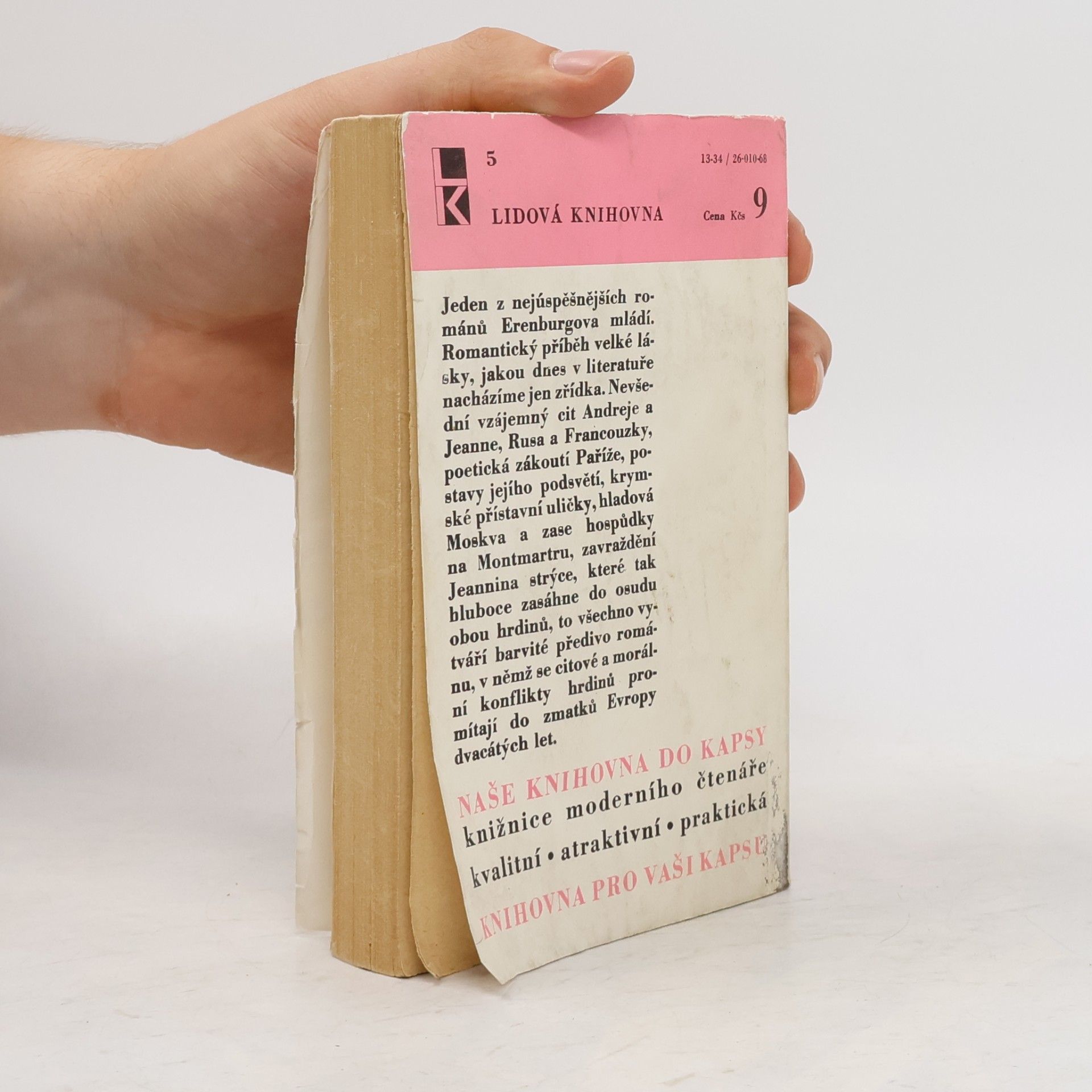 Илья Григорьевич Эренбург Láska Jeanne Neuillové