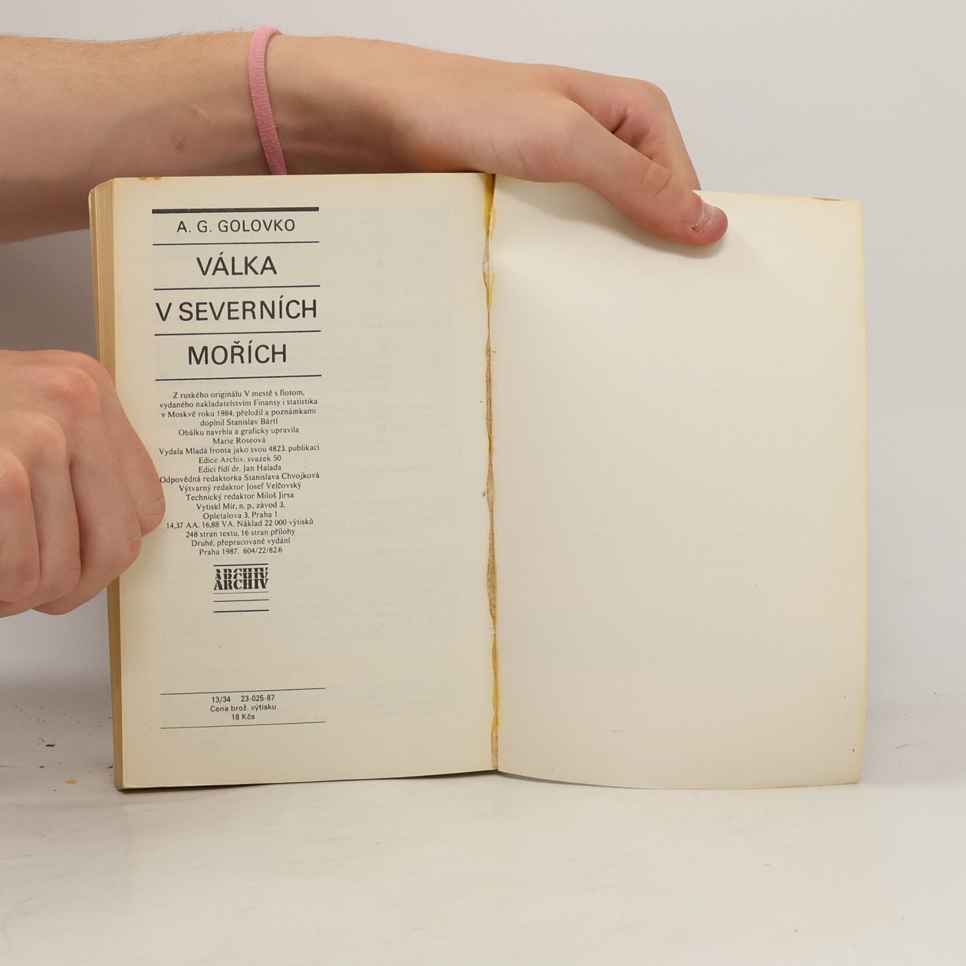 Arsenij G. Golovko Válka v severních mořích