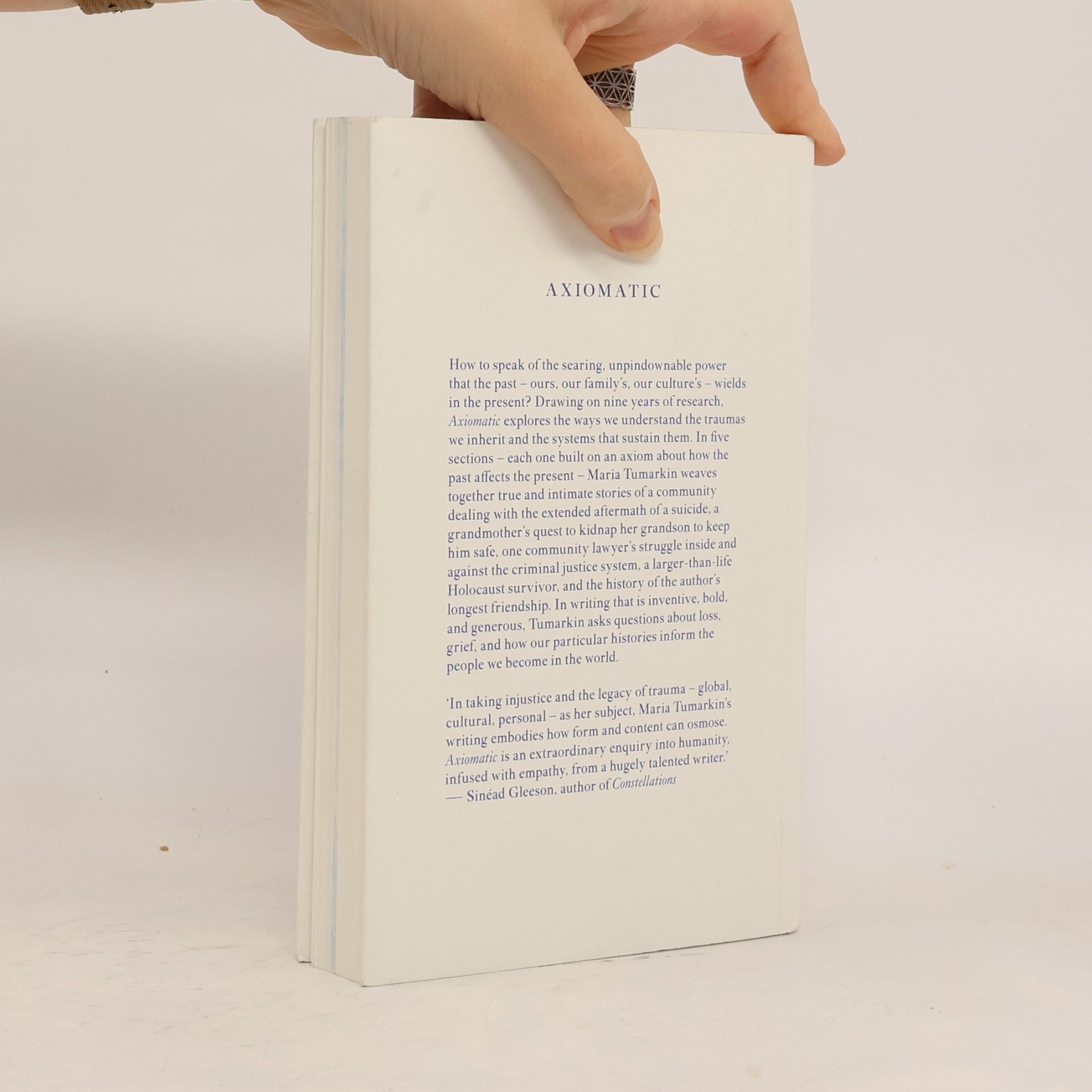 Maria Tumarkin Axiomatic
