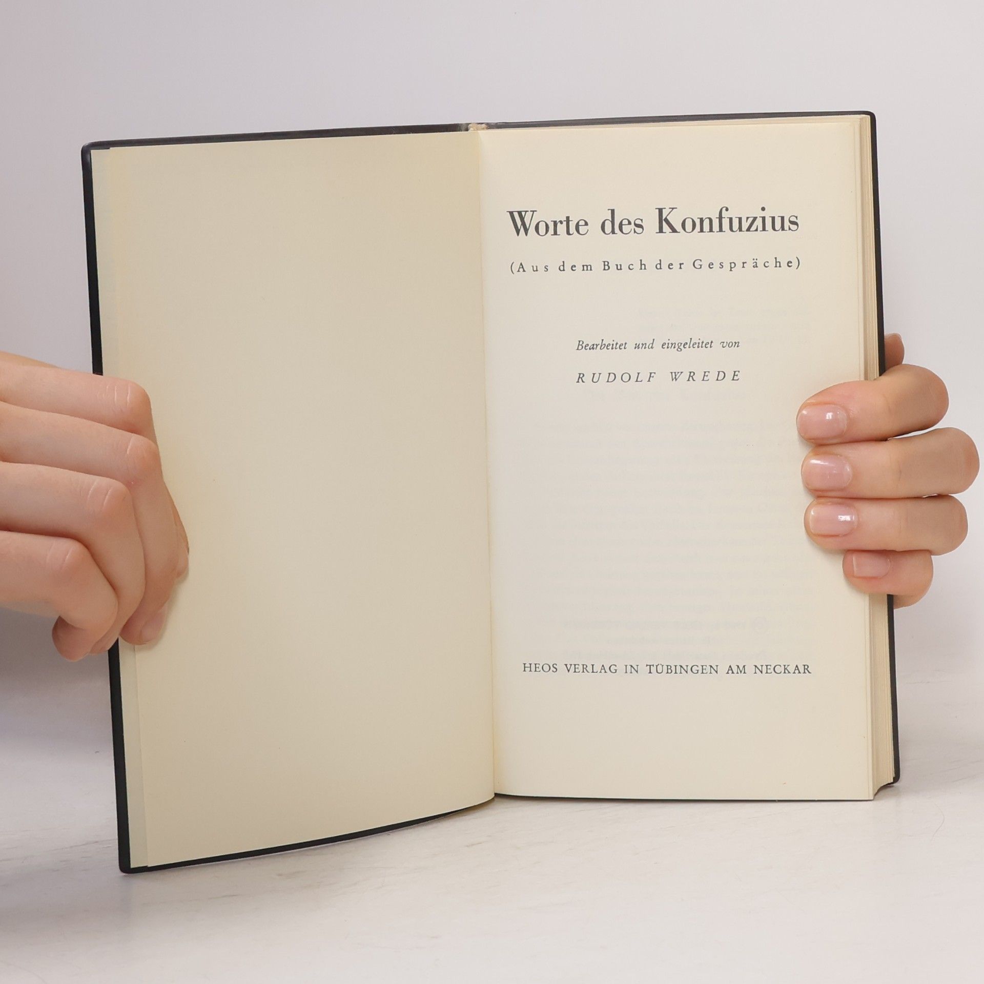 Rudolf Wrede Worte des Konfuzius