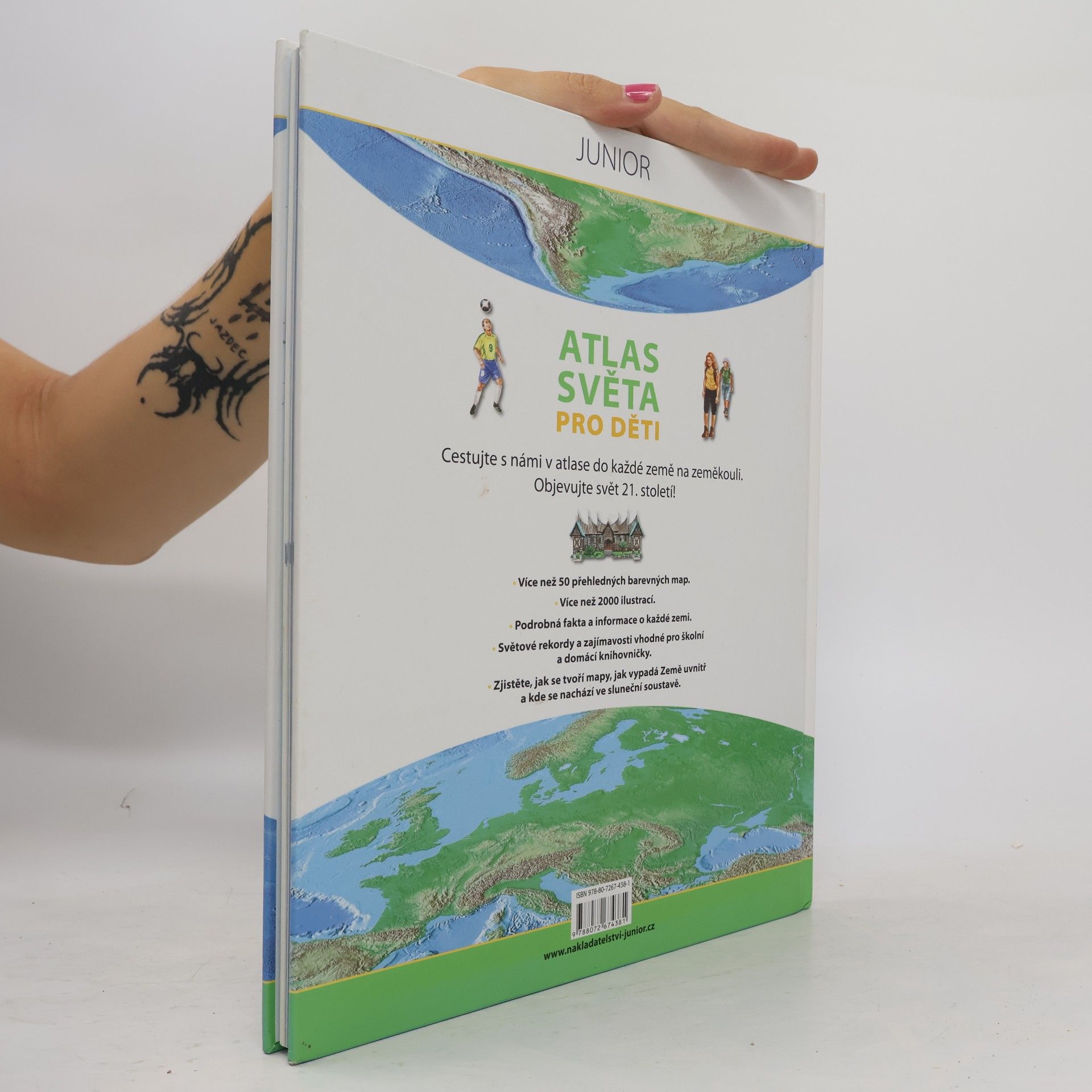 Jim Harrison Atlas světa pro děti