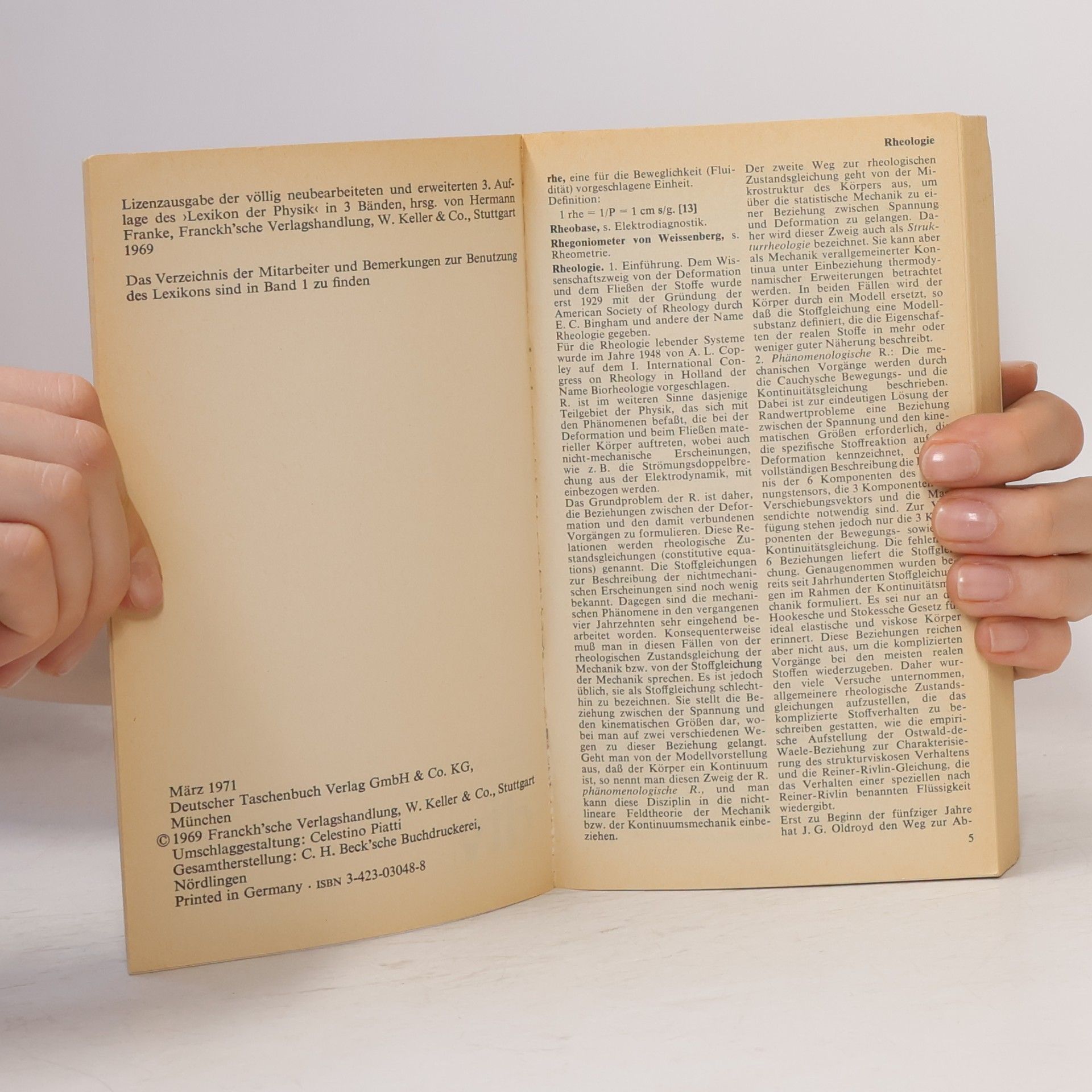 Various authors dtv-Lexikon der Physik 8. Rh-Stra