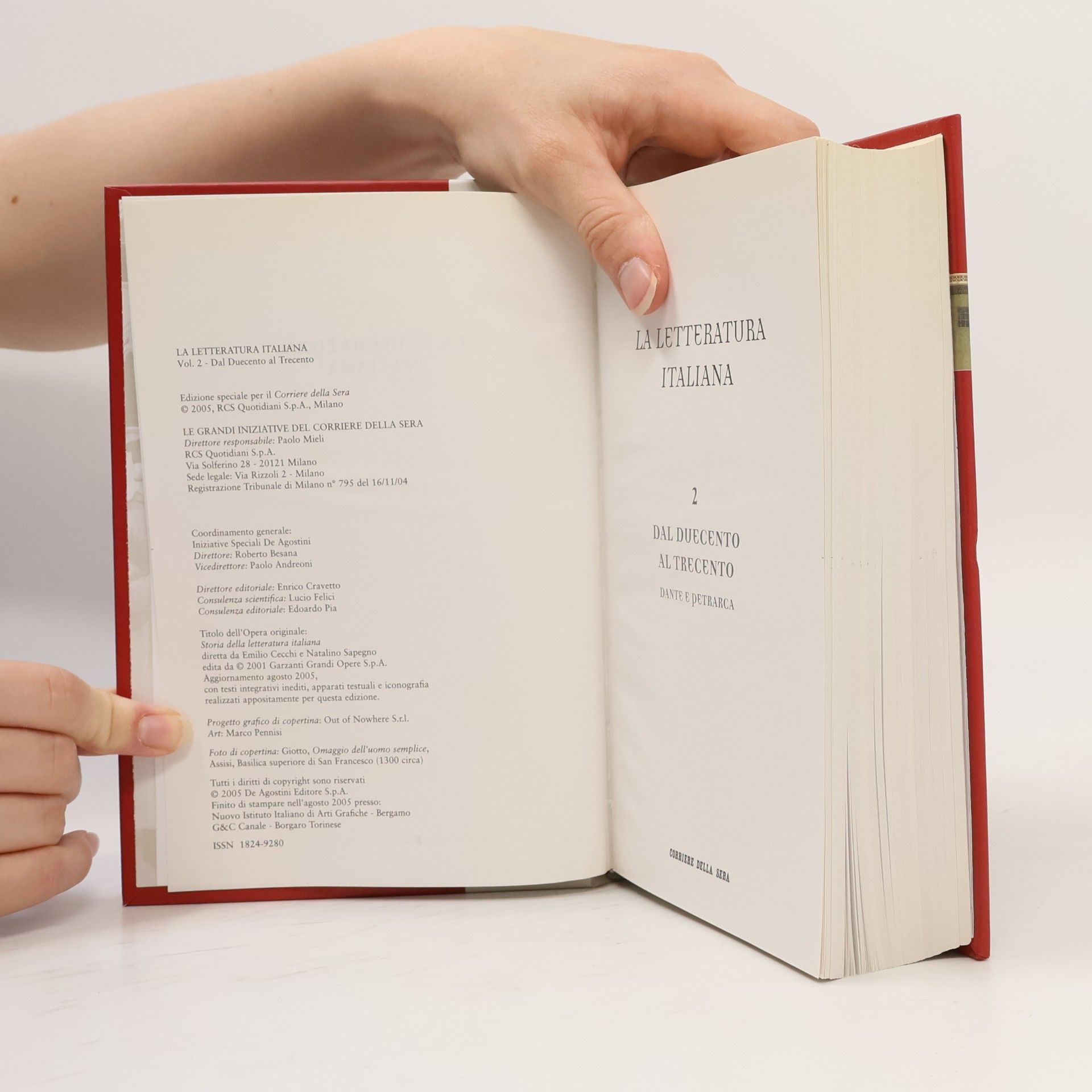 Kolektív autorov La Letteratura Italiana 2. Dal Duecento al Trecento