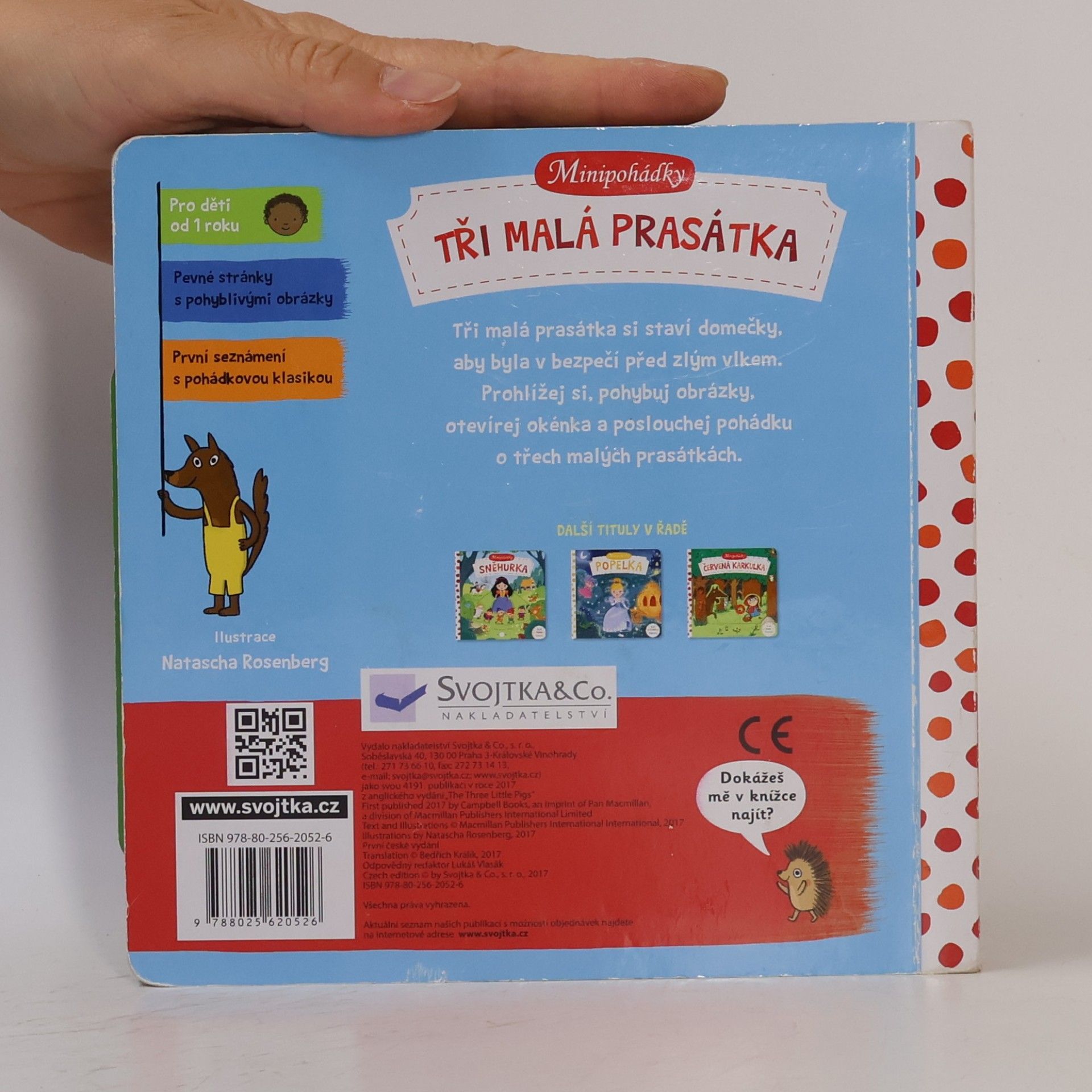 Natacha Rosenberg Minipohádky. Tři malá prasátka