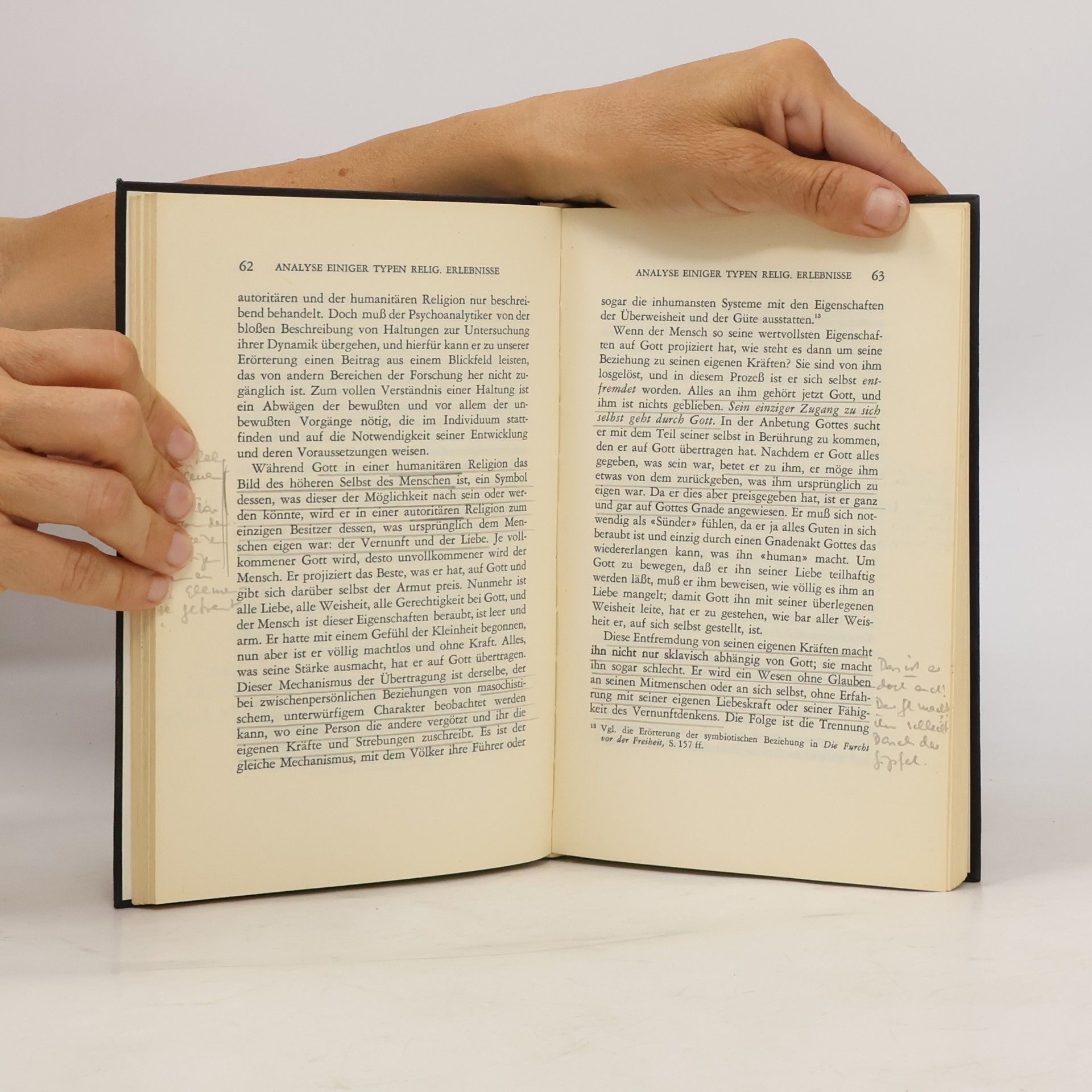 Erich Fromm Psychoanalyse und religion