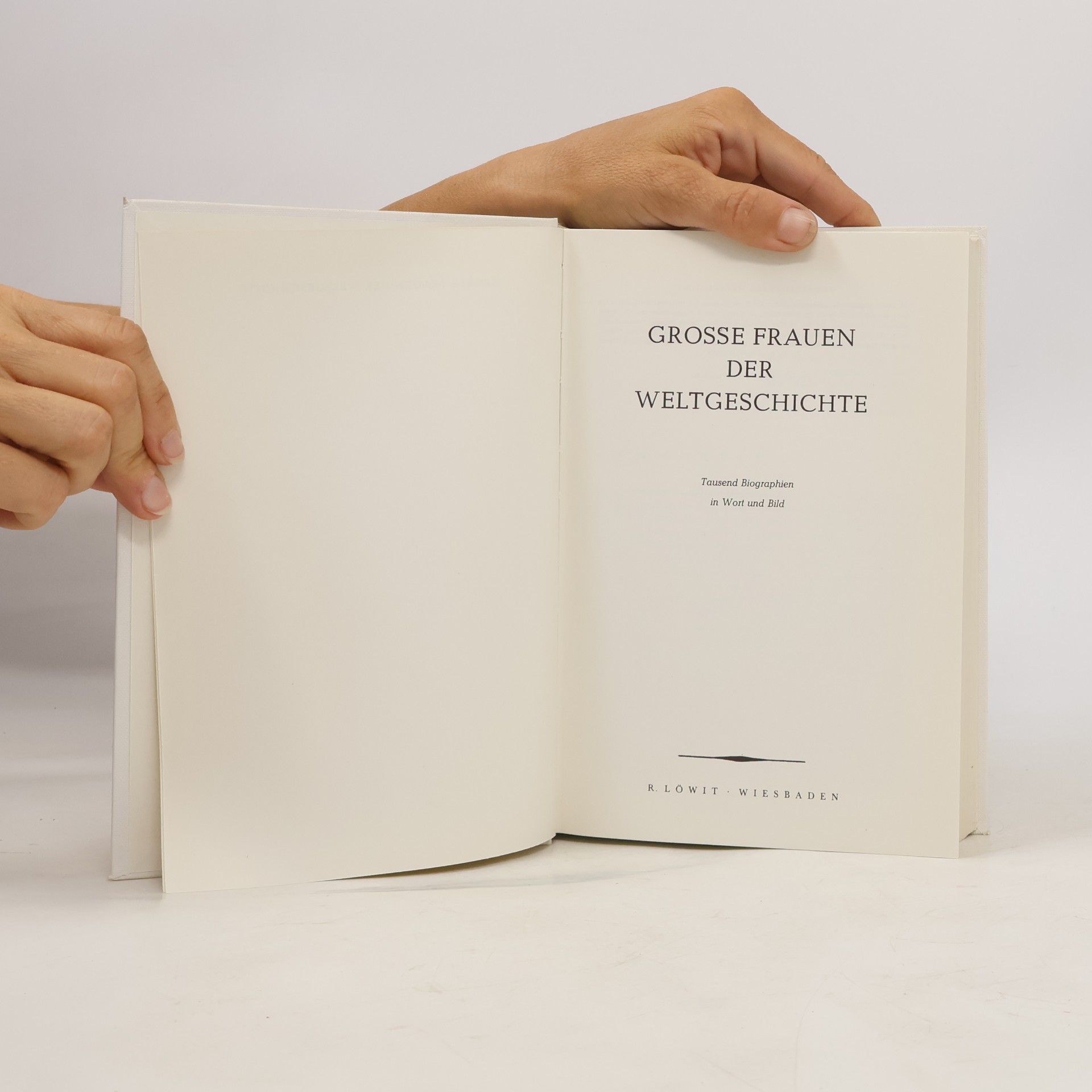 Various authors Grosse Frauen der Weltgeschichte