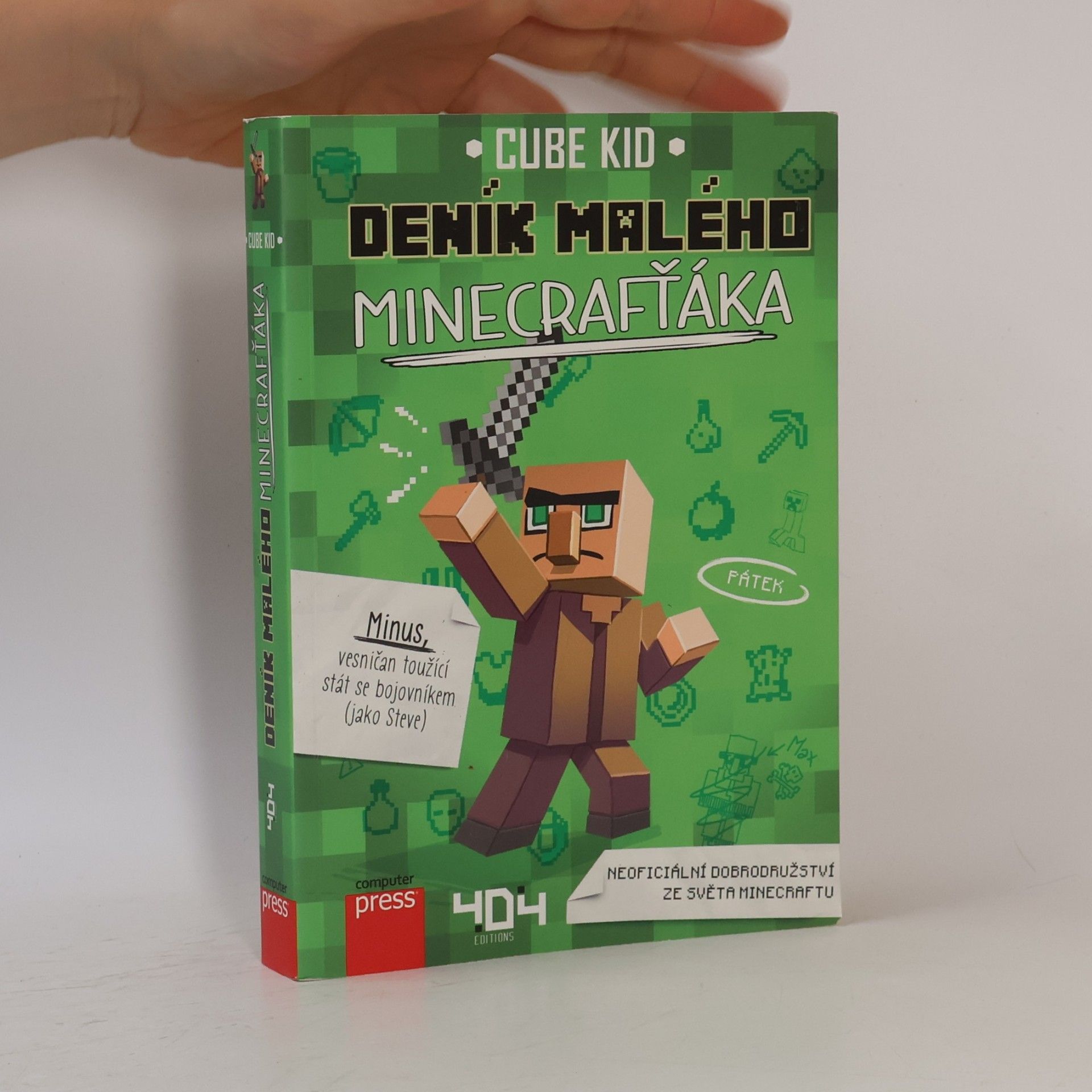 Cube Kid Deník malého Minecrafťáka