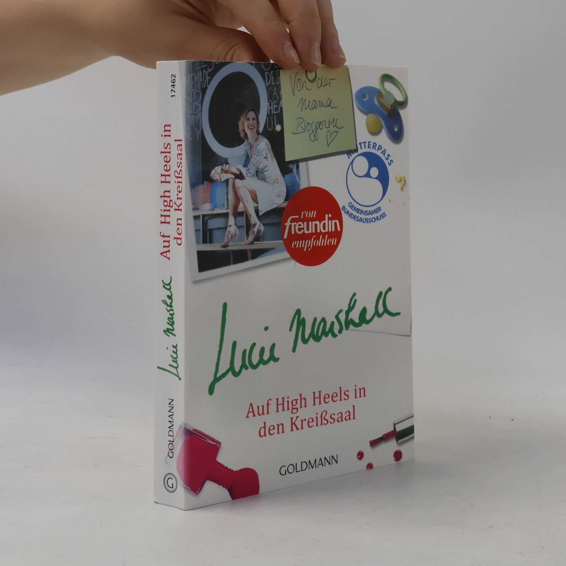 Lucie Marshall Auf High Heels in den Kreißsaal