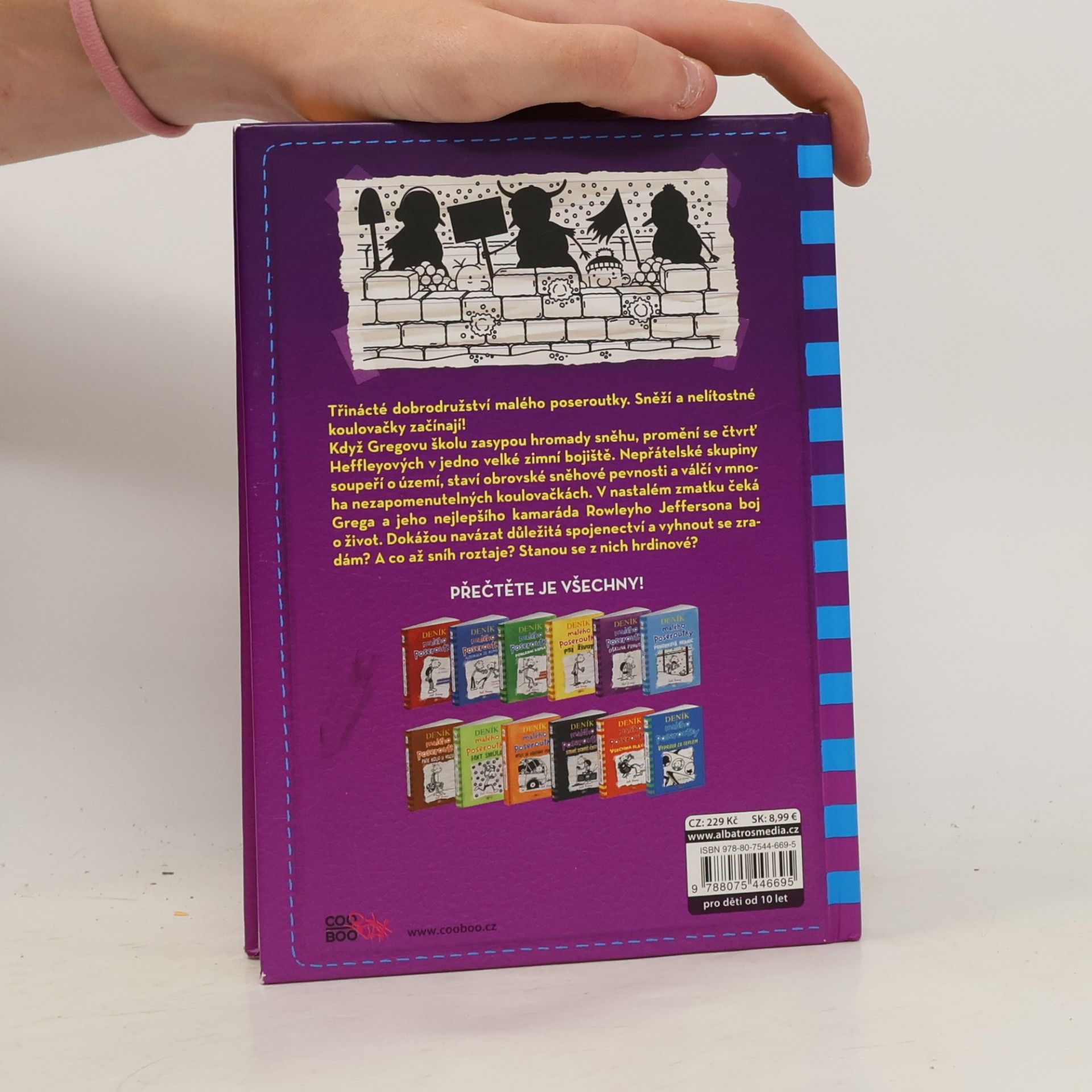 Jeff Kinney Deník malého poseroutky 13. Radosti zimy