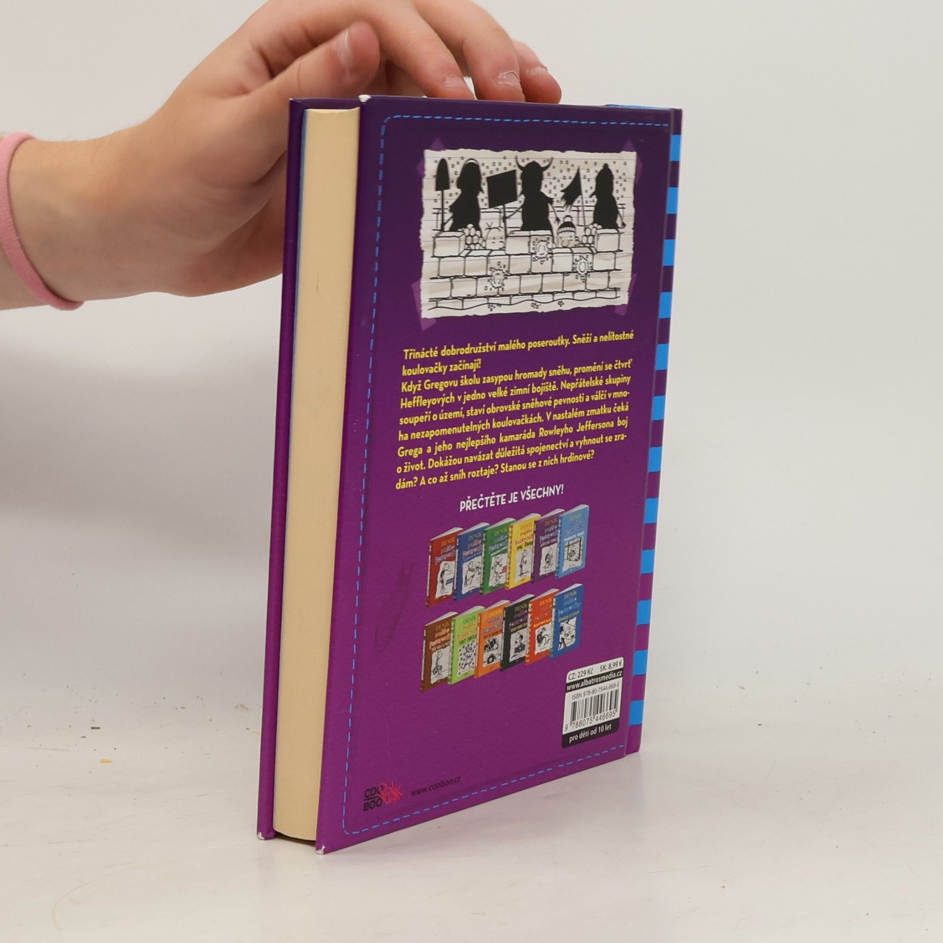Jeff Kinney Deník malého poseroutky 13. Radosti zimy