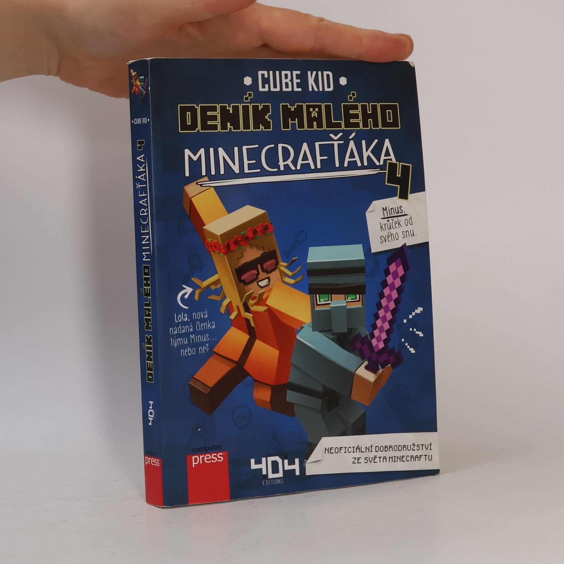 Cube Kid Deník malého Minecrafťáka 4
