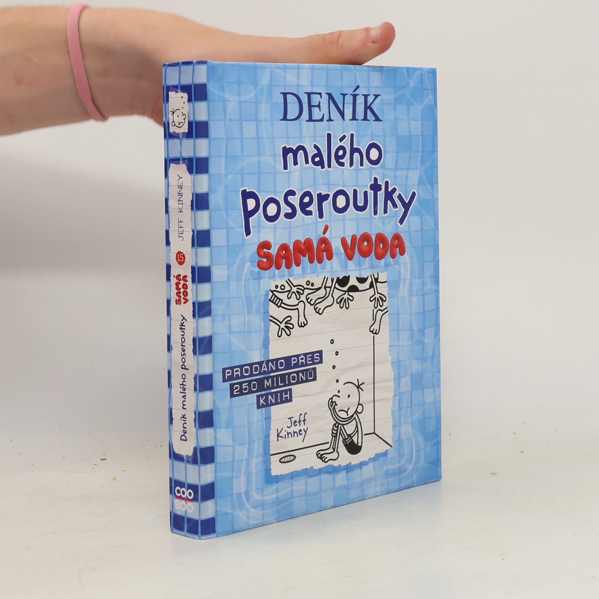 Jeff Kinney Deník malého poseroutky 15. Samá voda