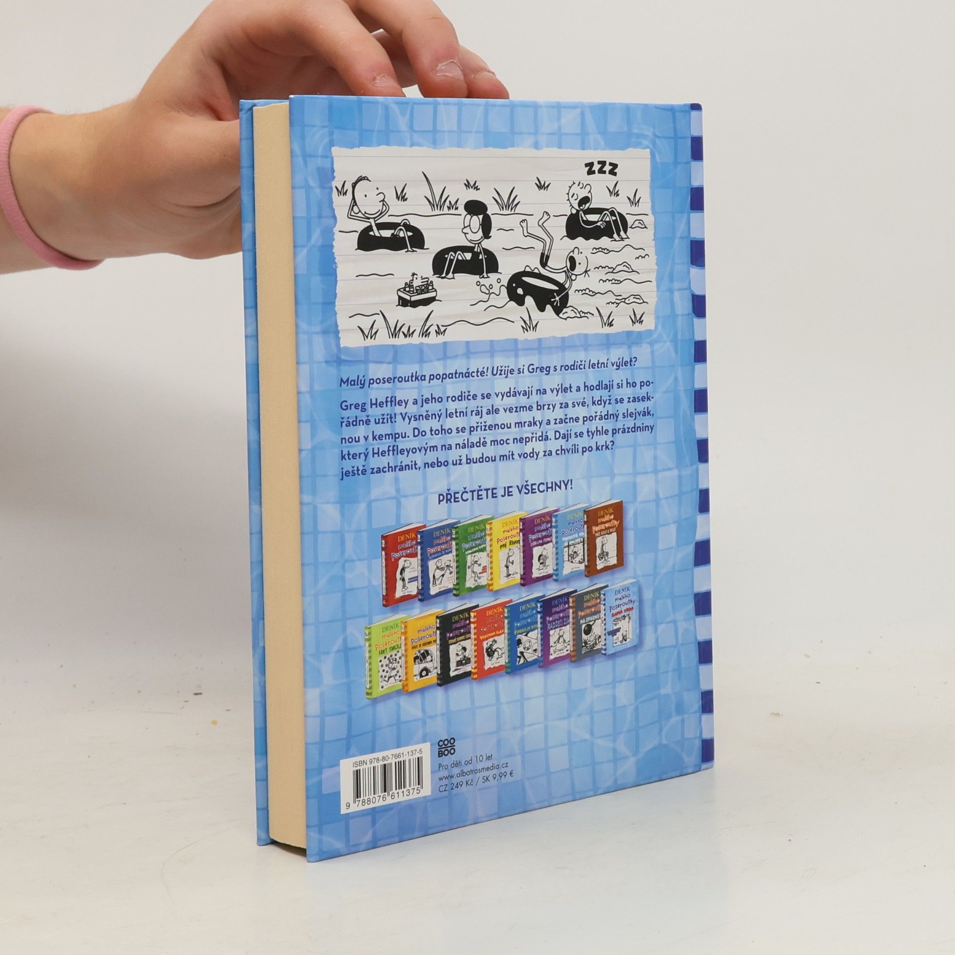 Jeff Kinney Deník malého poseroutky 15. Samá voda