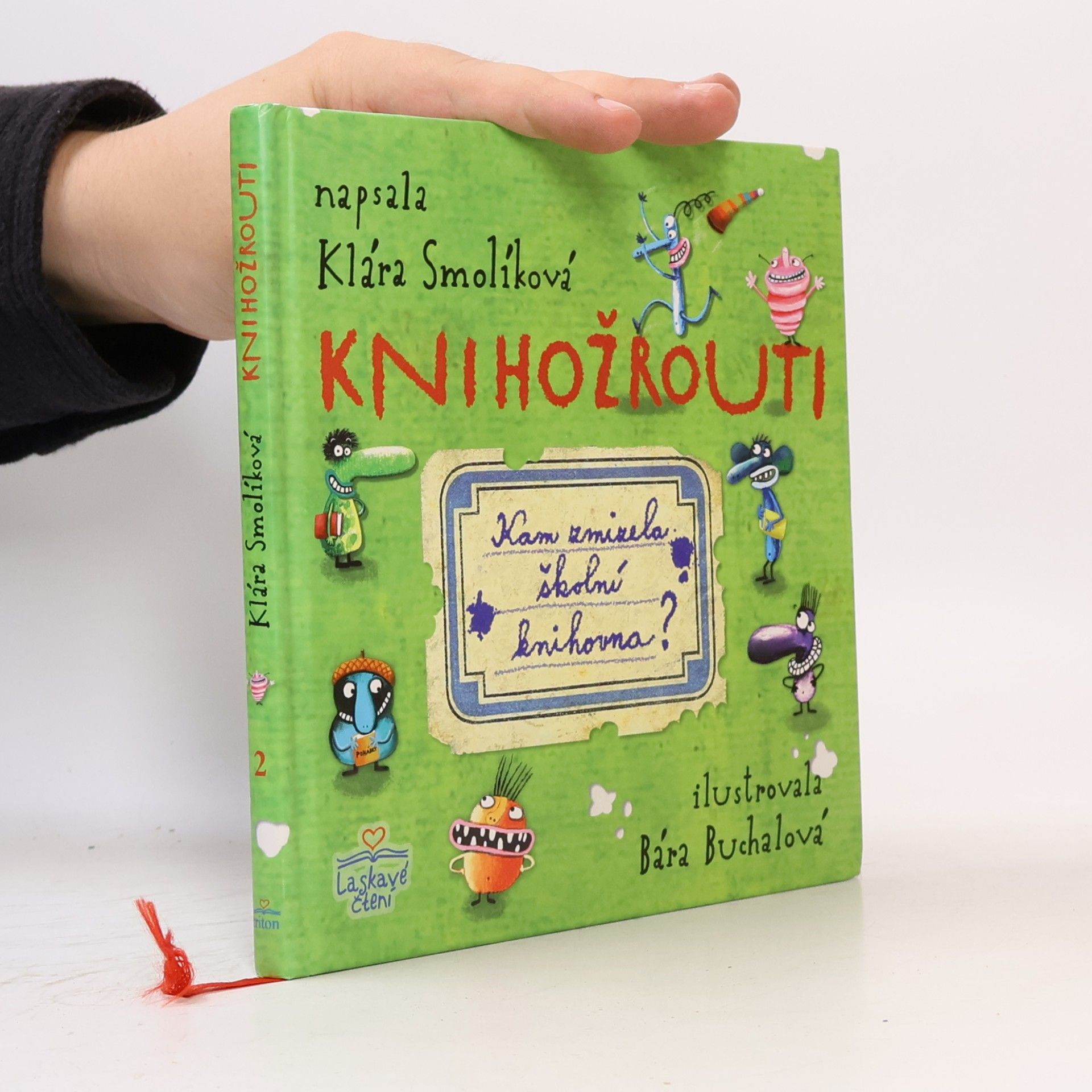 Klára Smolíková Knihožrouti - Kam zmizela školní knihovna?