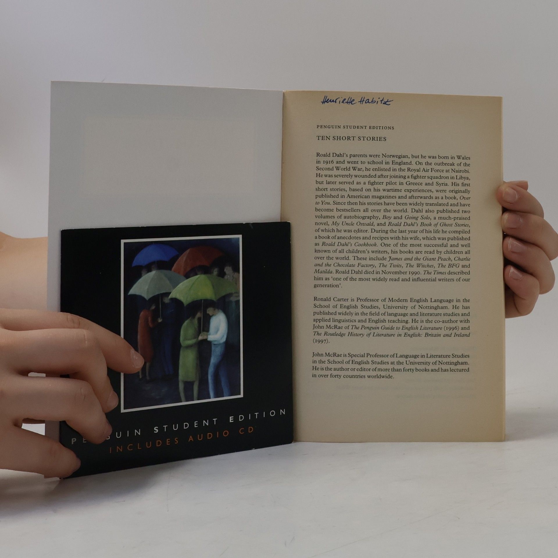 Roald Dahl Ten short stories