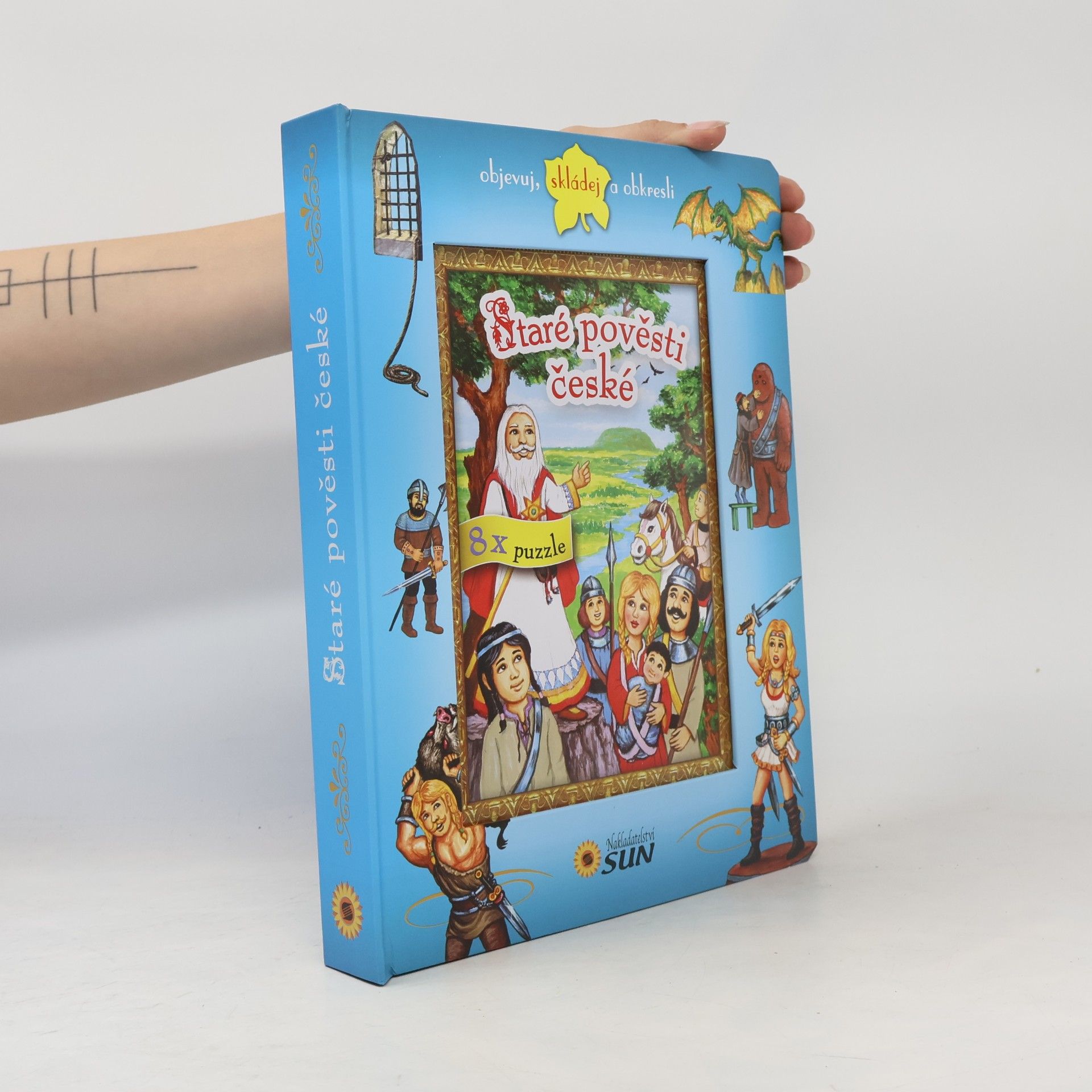 Alexandra Niklíčková Staré pověsti české. 8x puzzle