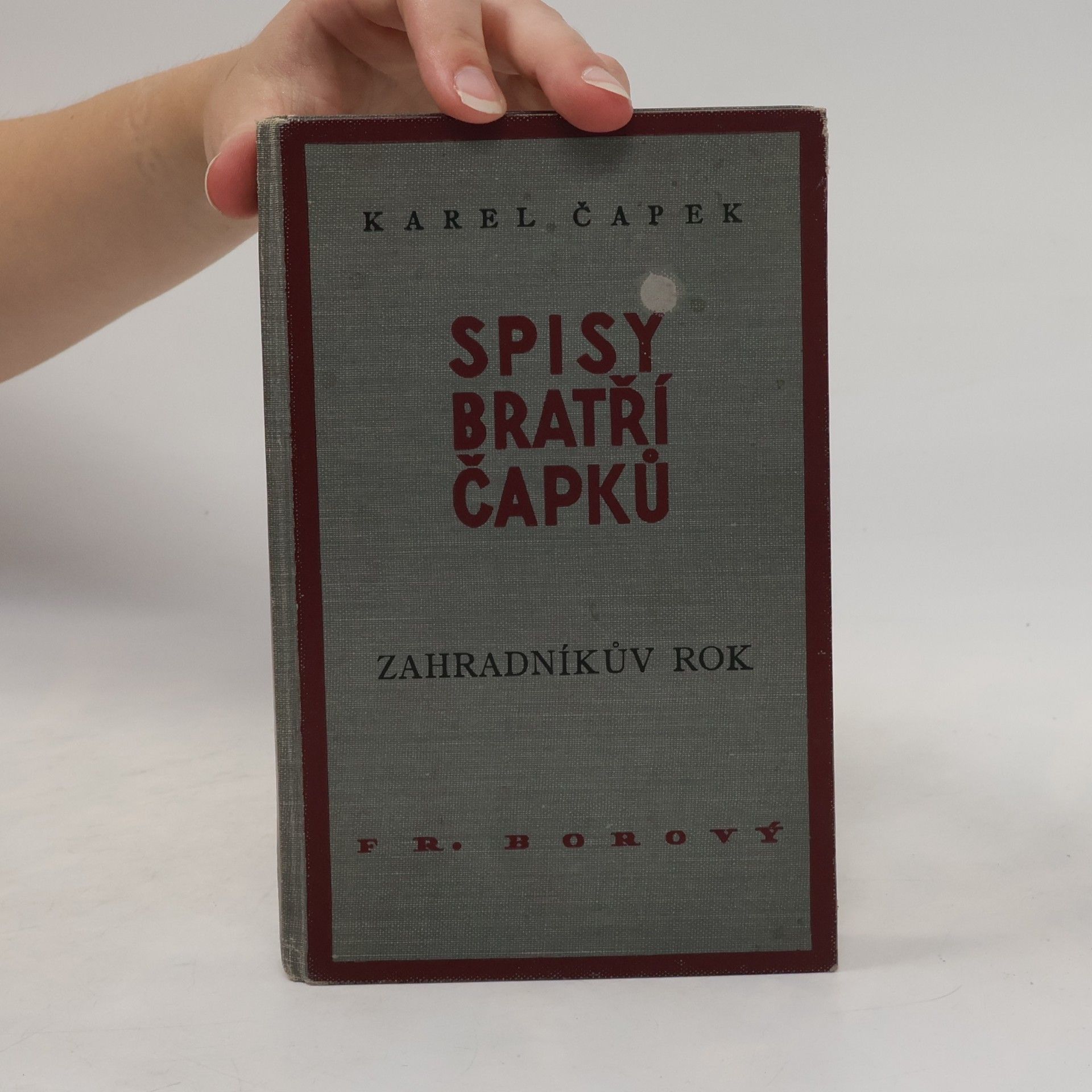 Karel Čapek Spisy bratří Čapků XXIV
