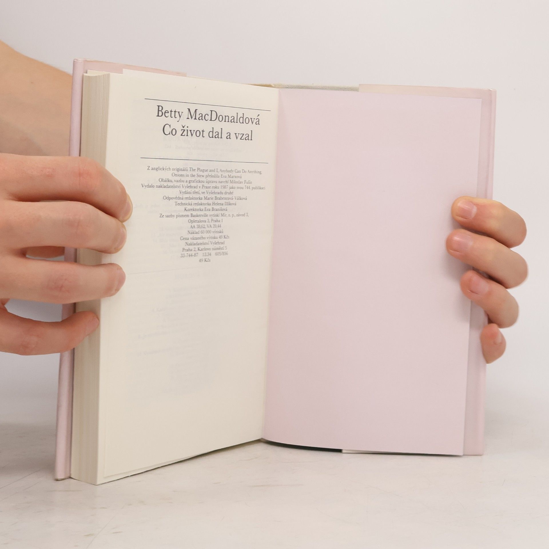 Betty MacDonald Co život dal a vzal