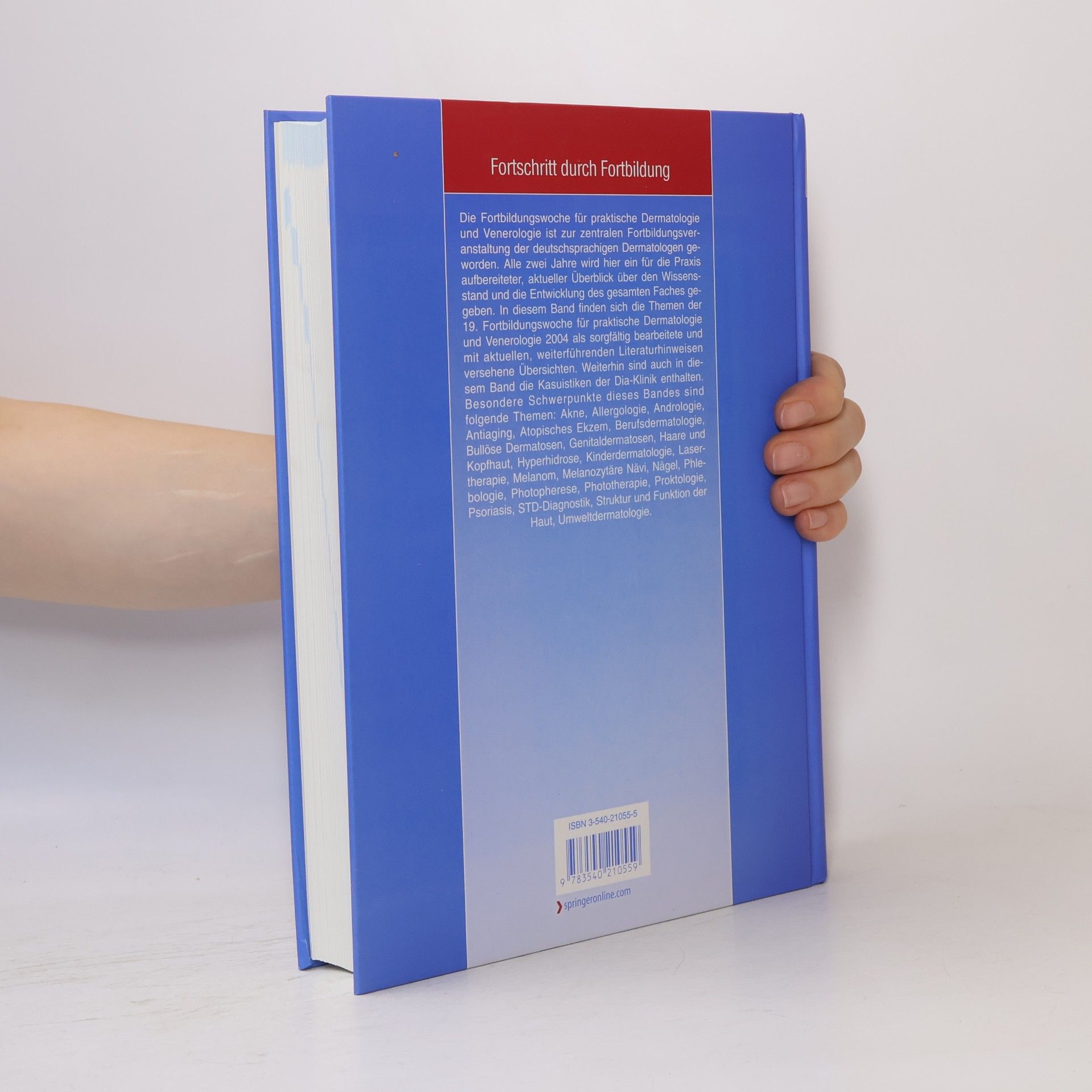 G. Plewig Fortschritte der praktischen Dermatologie und Venerologie 2004