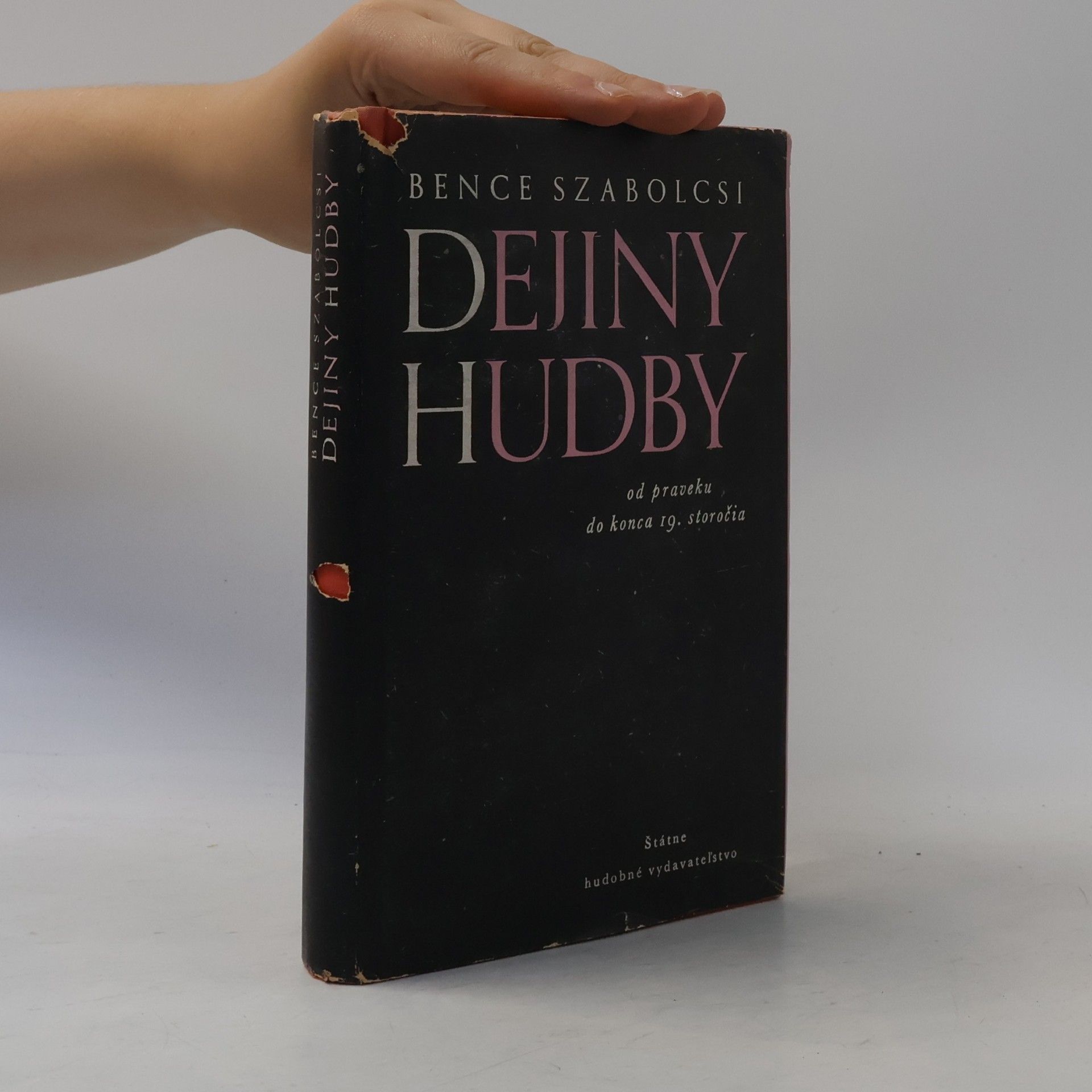 Bence Szabolcsi Dejiny hudby