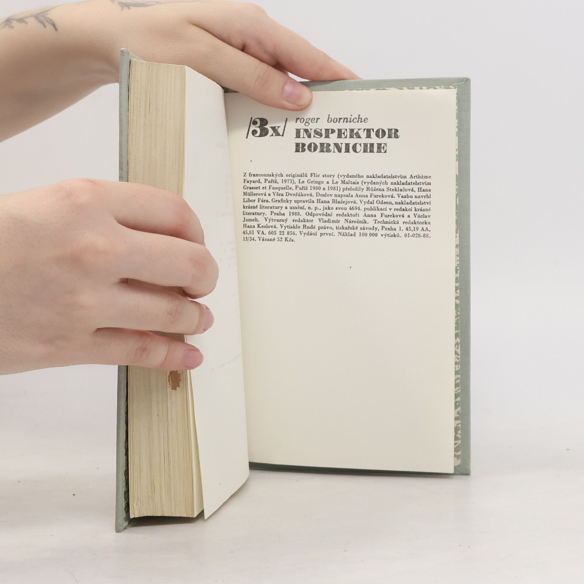 Roger Borniche Třikrát inspektor Borniche