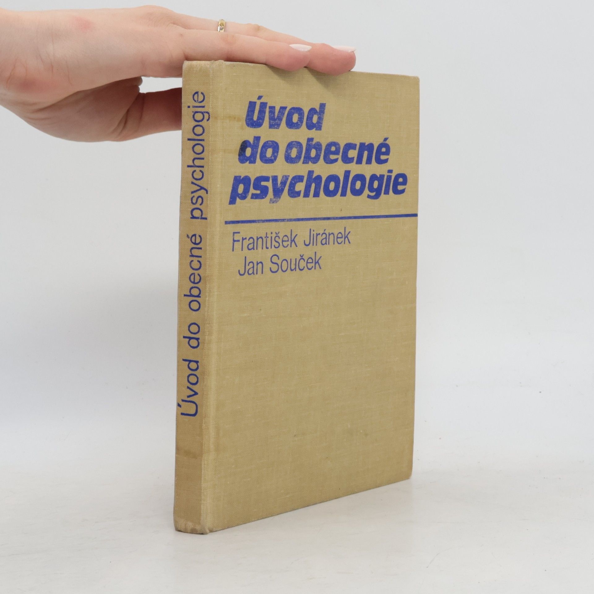 František Jiránek Úvod do obecné psychologie