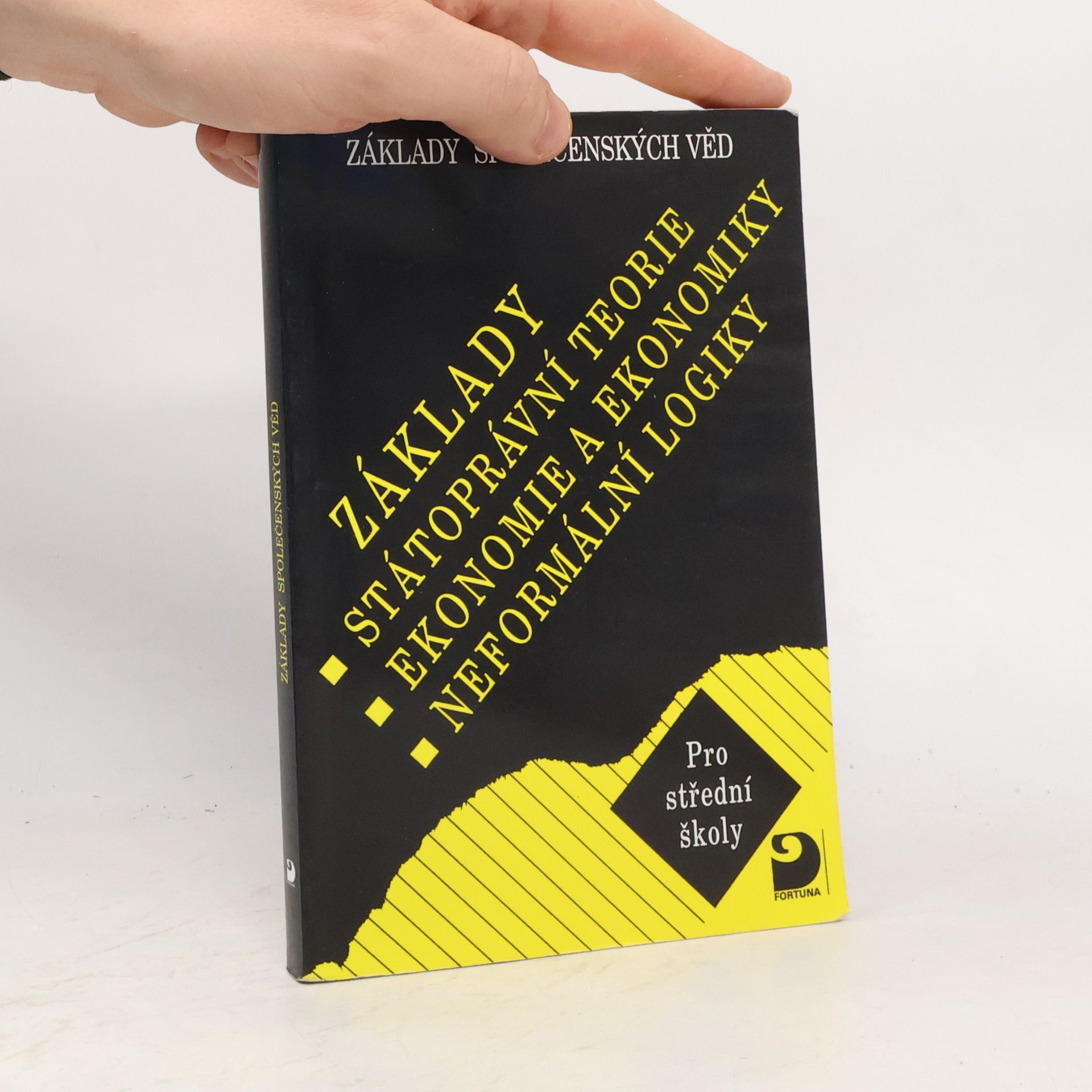 Bohuslav Eichler Základy státoprávní teorie, ekonomie a ekonomiky, neformální logiky
