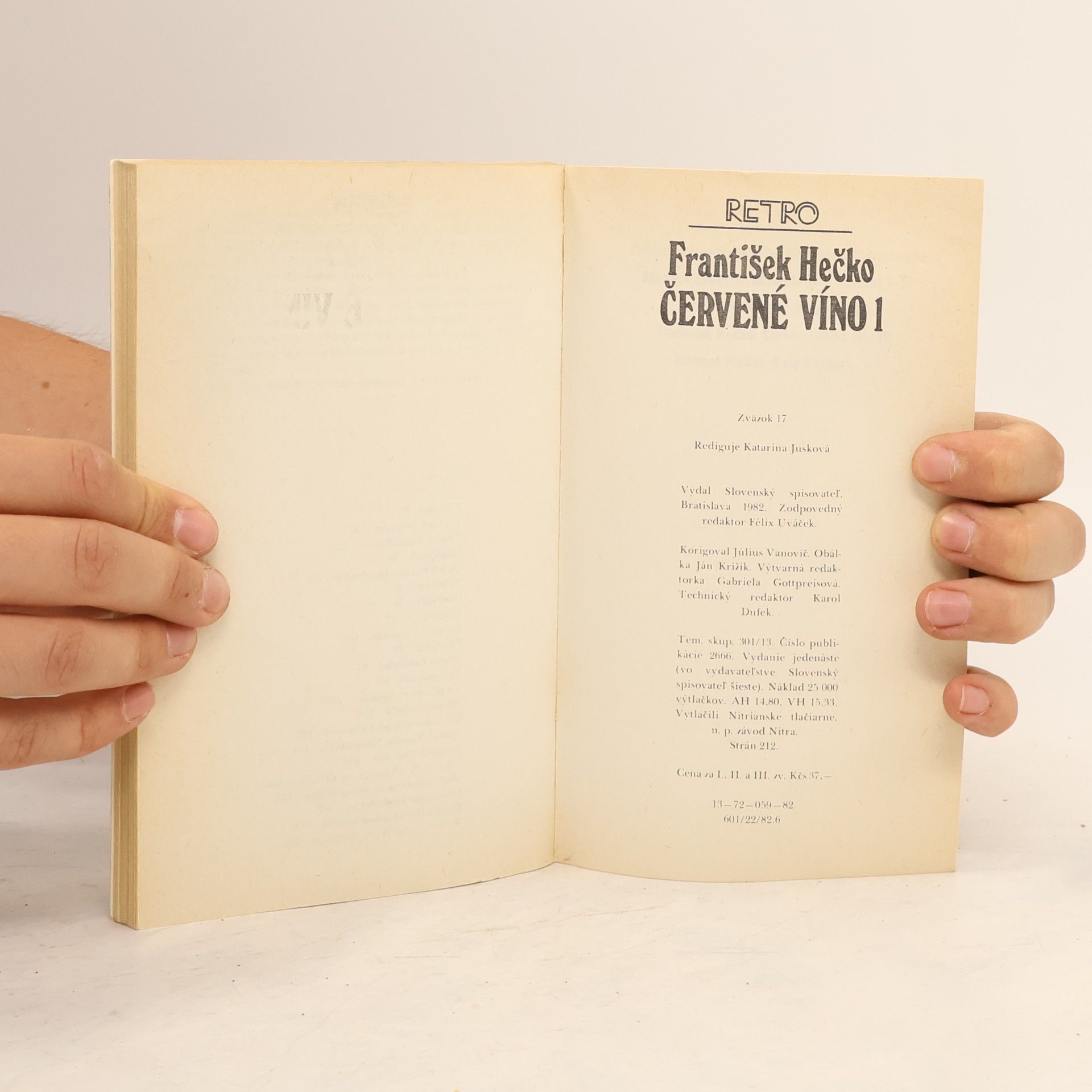 František Hečko Červené víno 1
