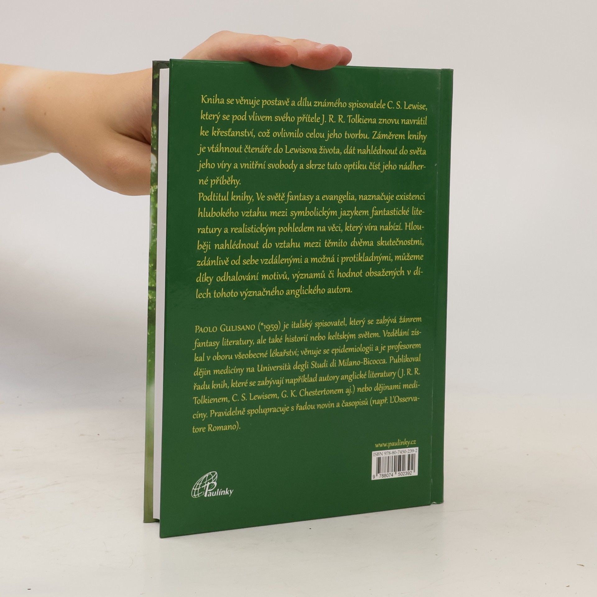 Paolo Gulisano C. S. Lewis. Ve světě fantasy a evangelia