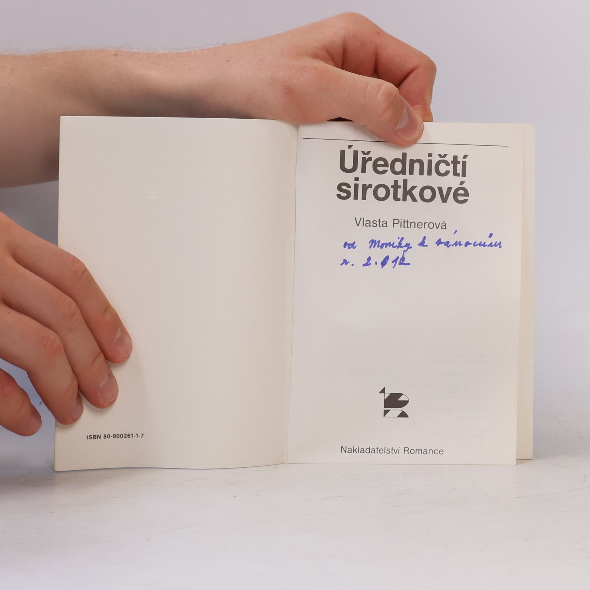 Vlasta Pittnerová Úředničtí sirotkové