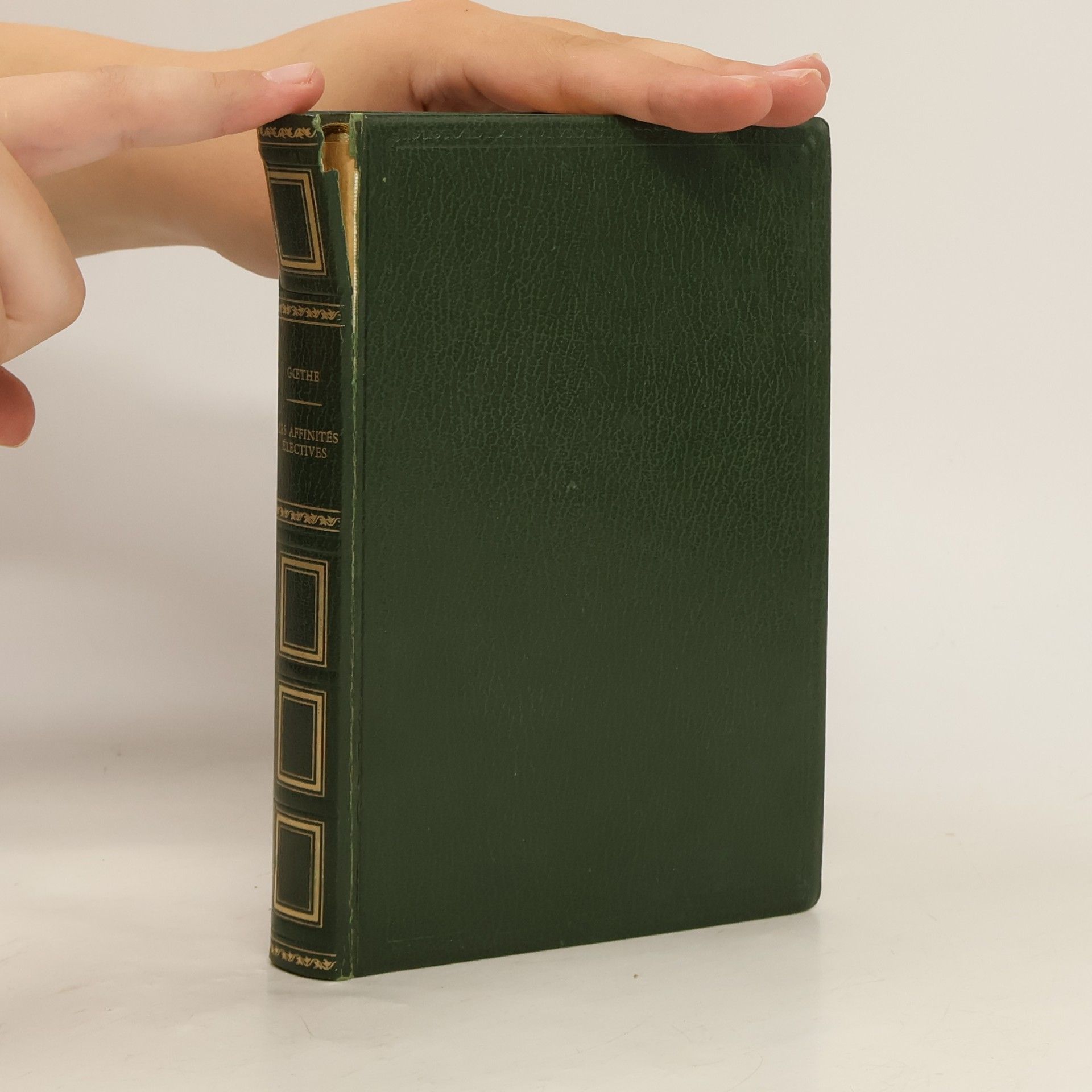 Johann Wolfgang von Goethe Les Affinités électives