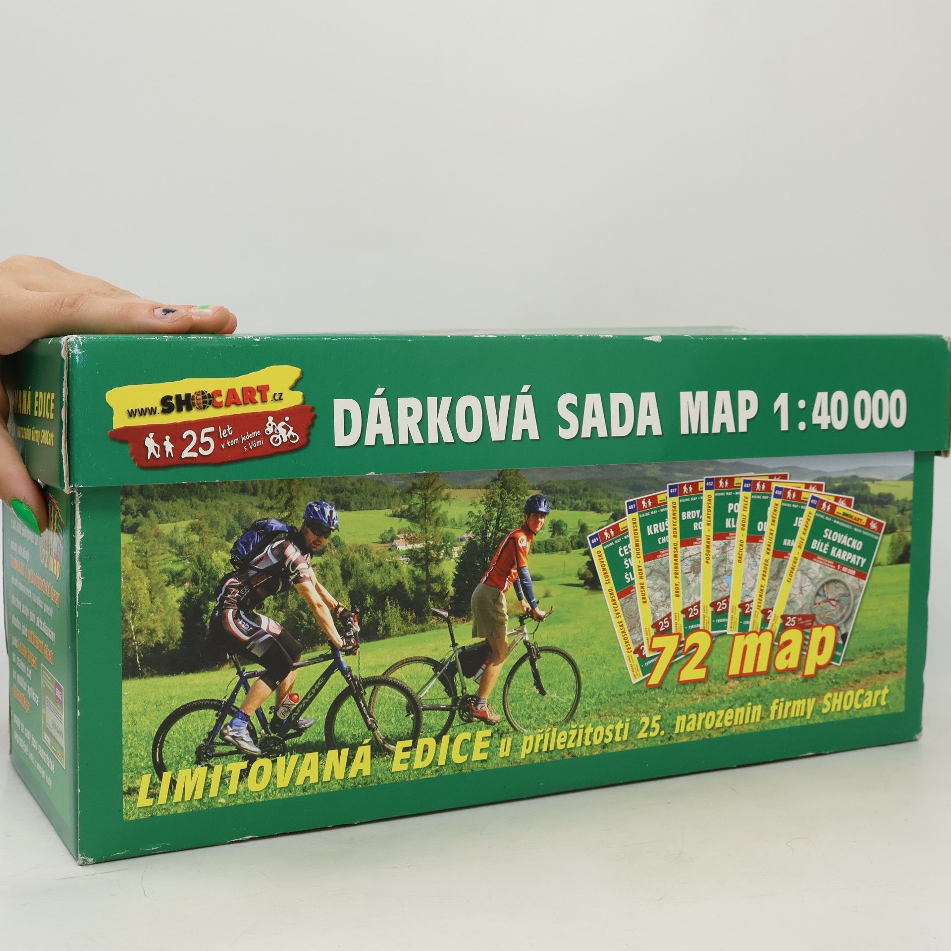Kolektiv autorů Dárková sada map Česko