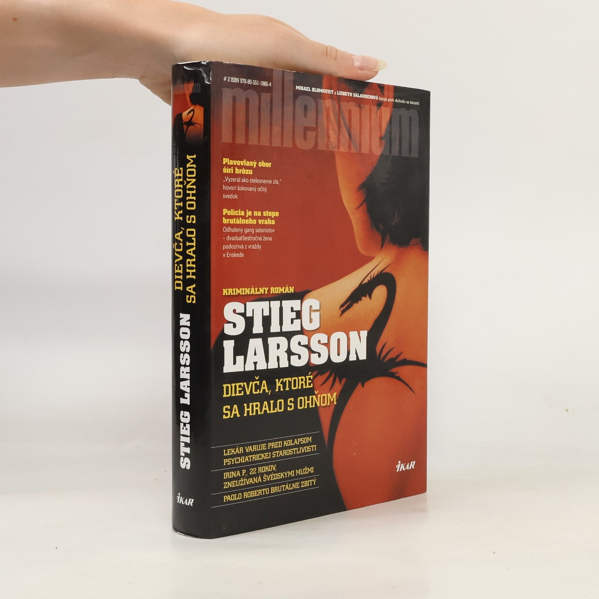 Stieg Larsson Dievča, ktoré sa hralo s ohňom