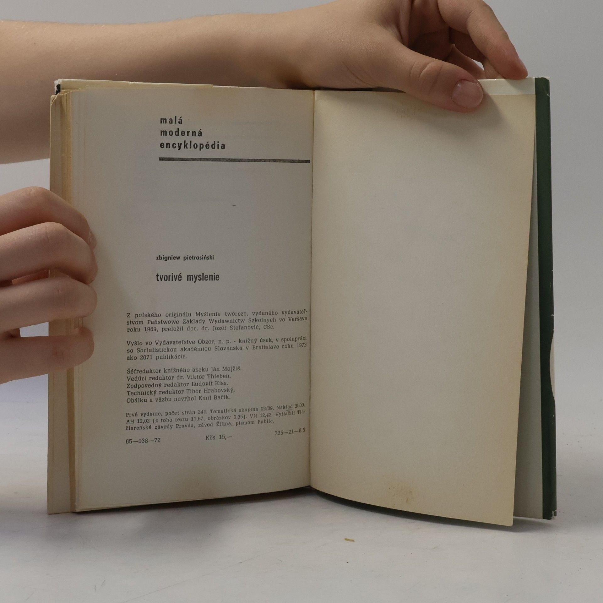 Zbigniew Pietrasiński Tvorivé myslenie